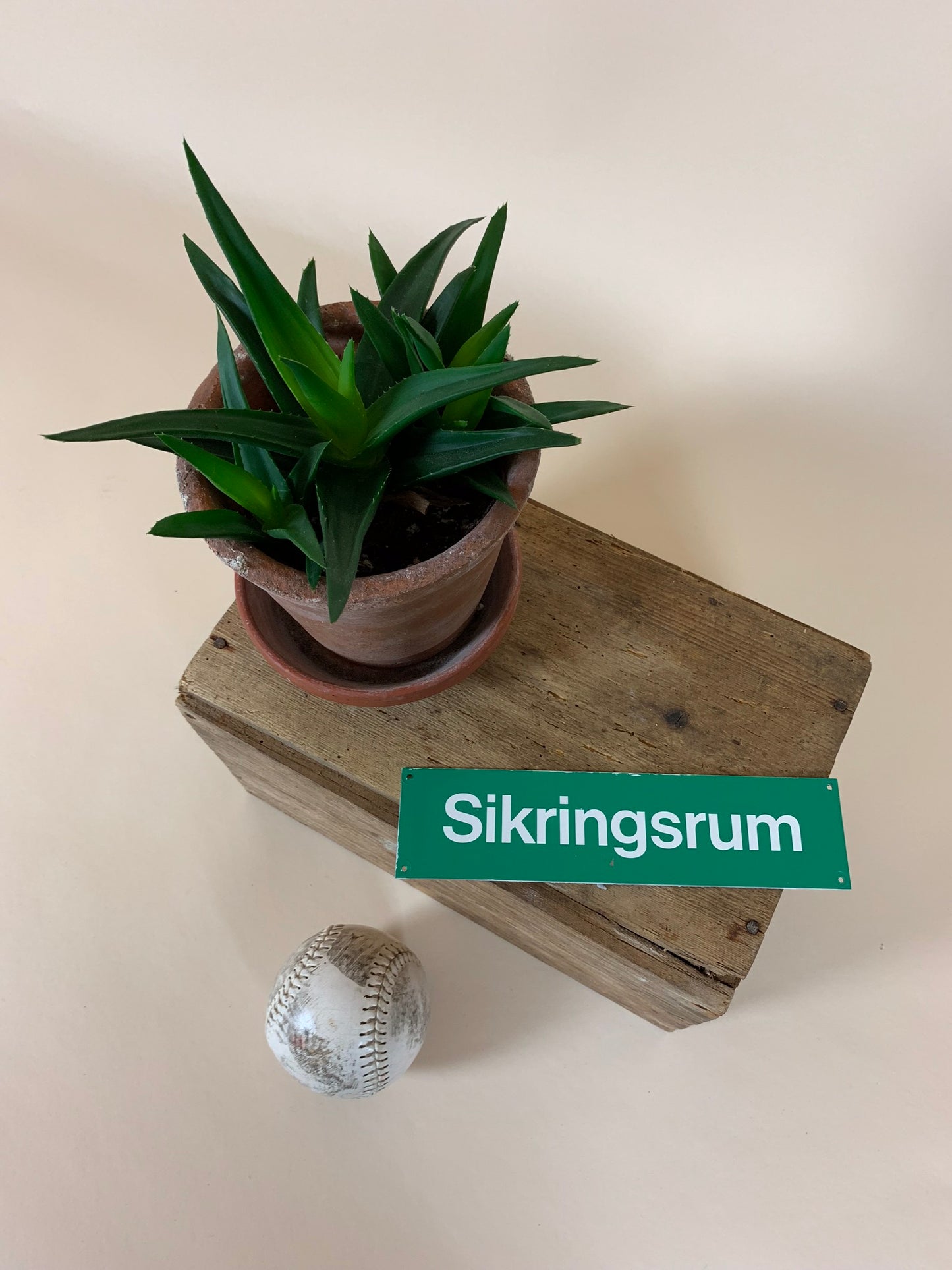 Skilt - sikringsrum