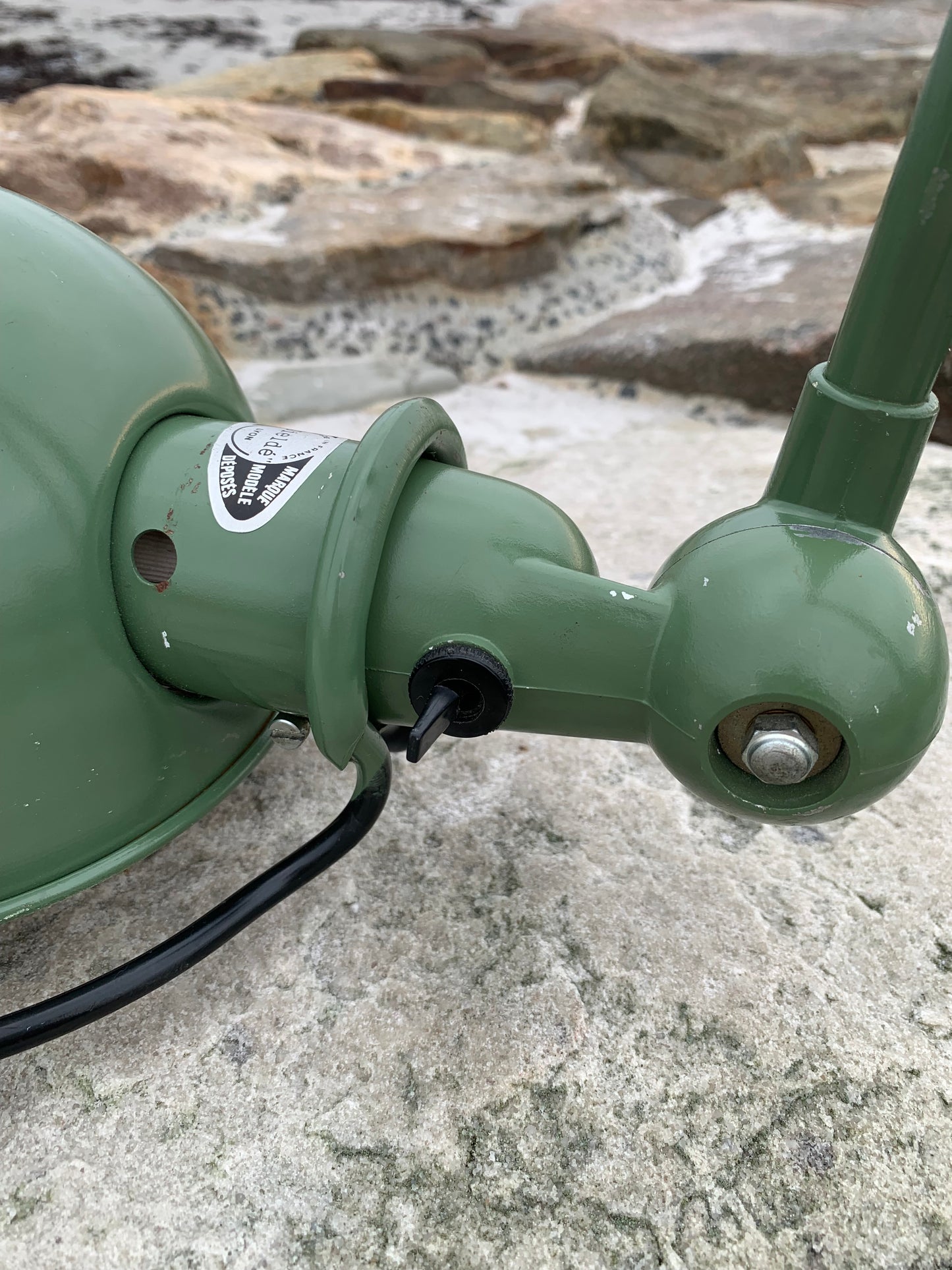 Jieldé væg/loftlampe med to arme - Grøn