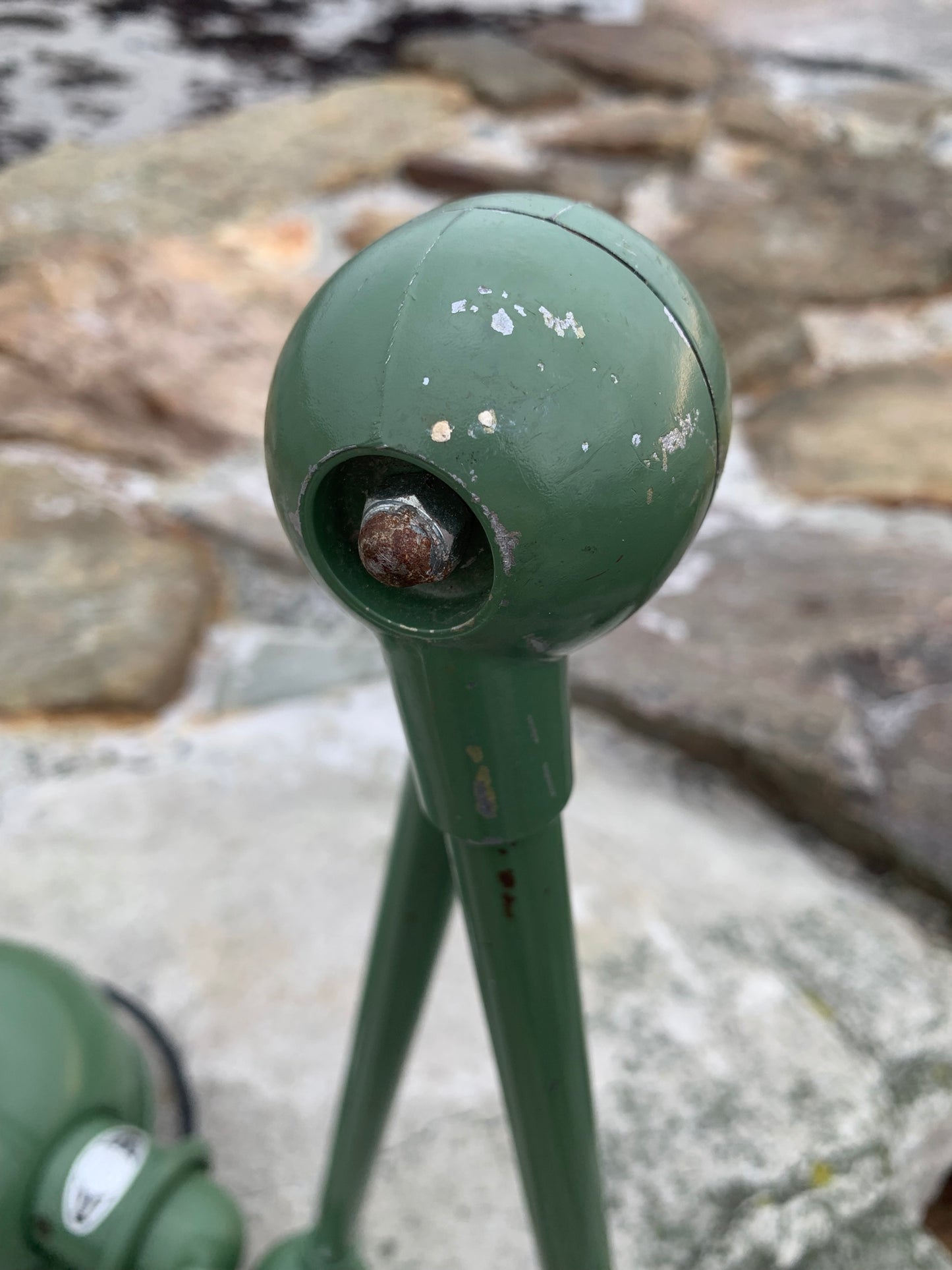 Jieldé væg/loftlampe med to arme - Grøn