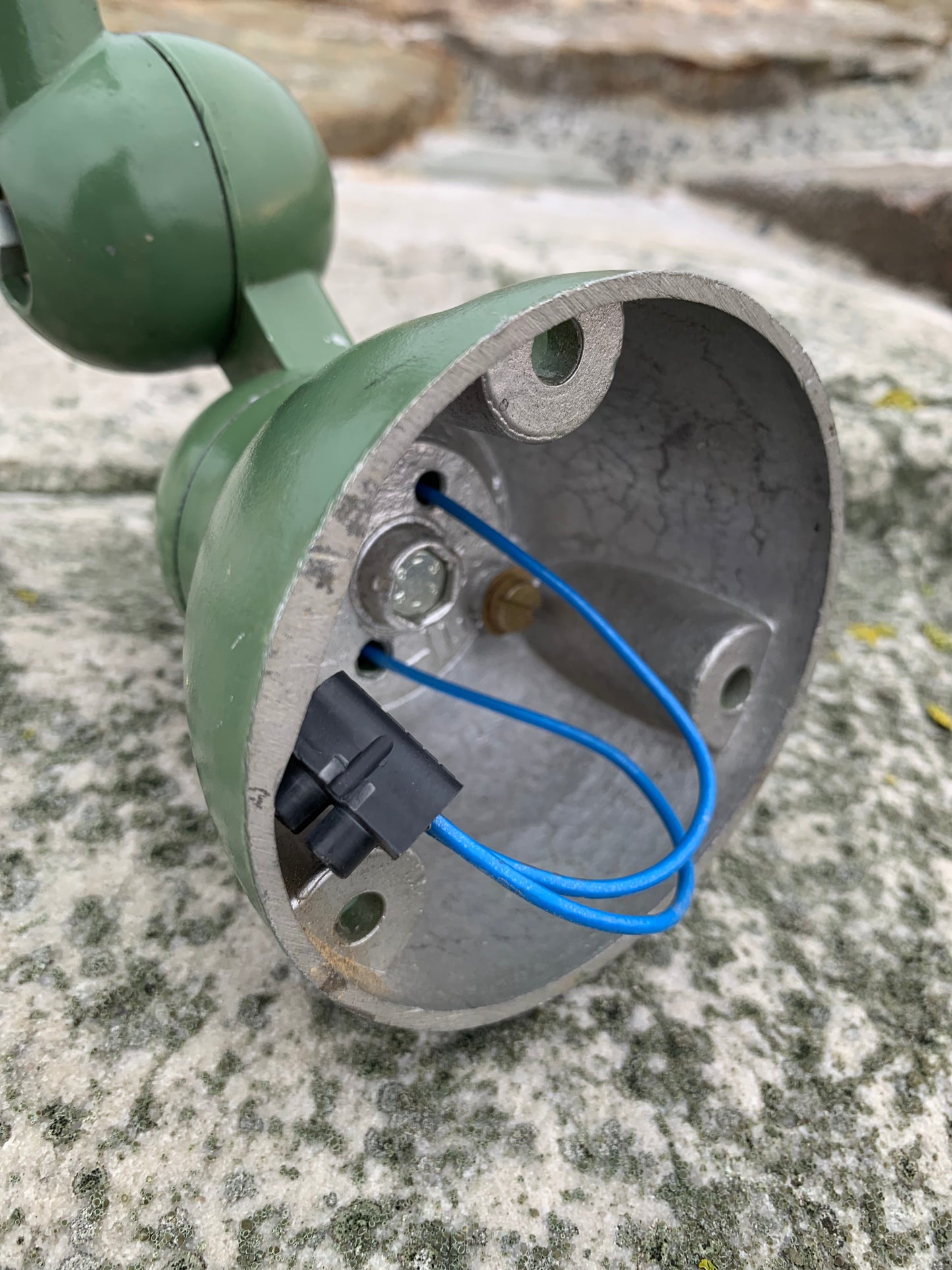 Jieldé væg/loftlampe med to arme - Grøn