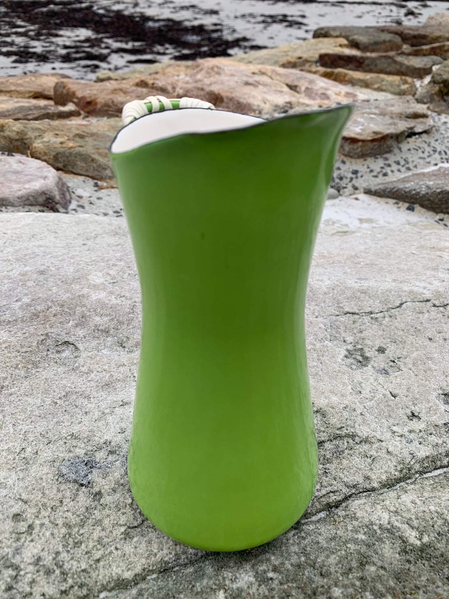 Quistgaard emaljekande - Grøn