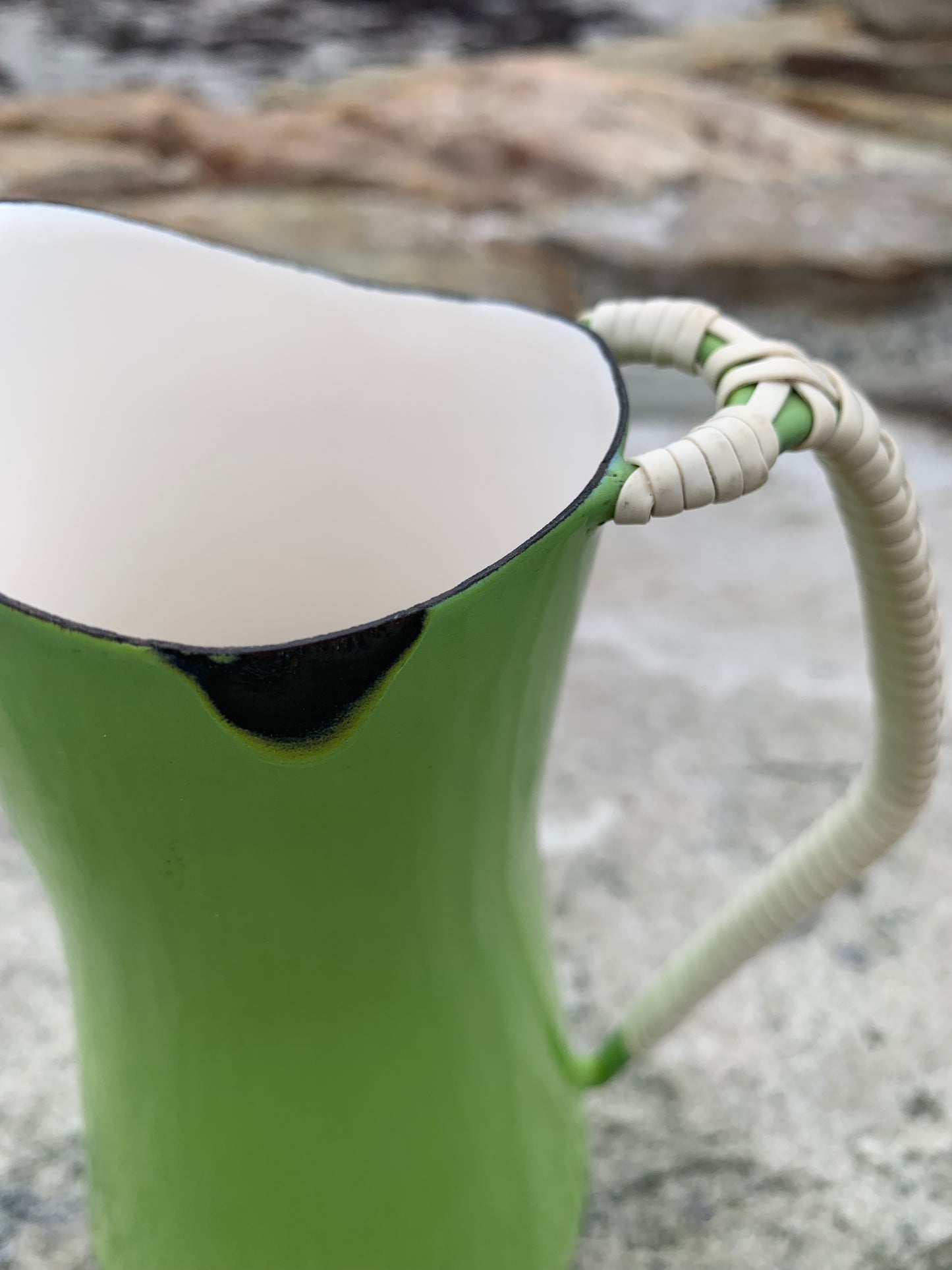 Quistgaard emaljekande - Grøn