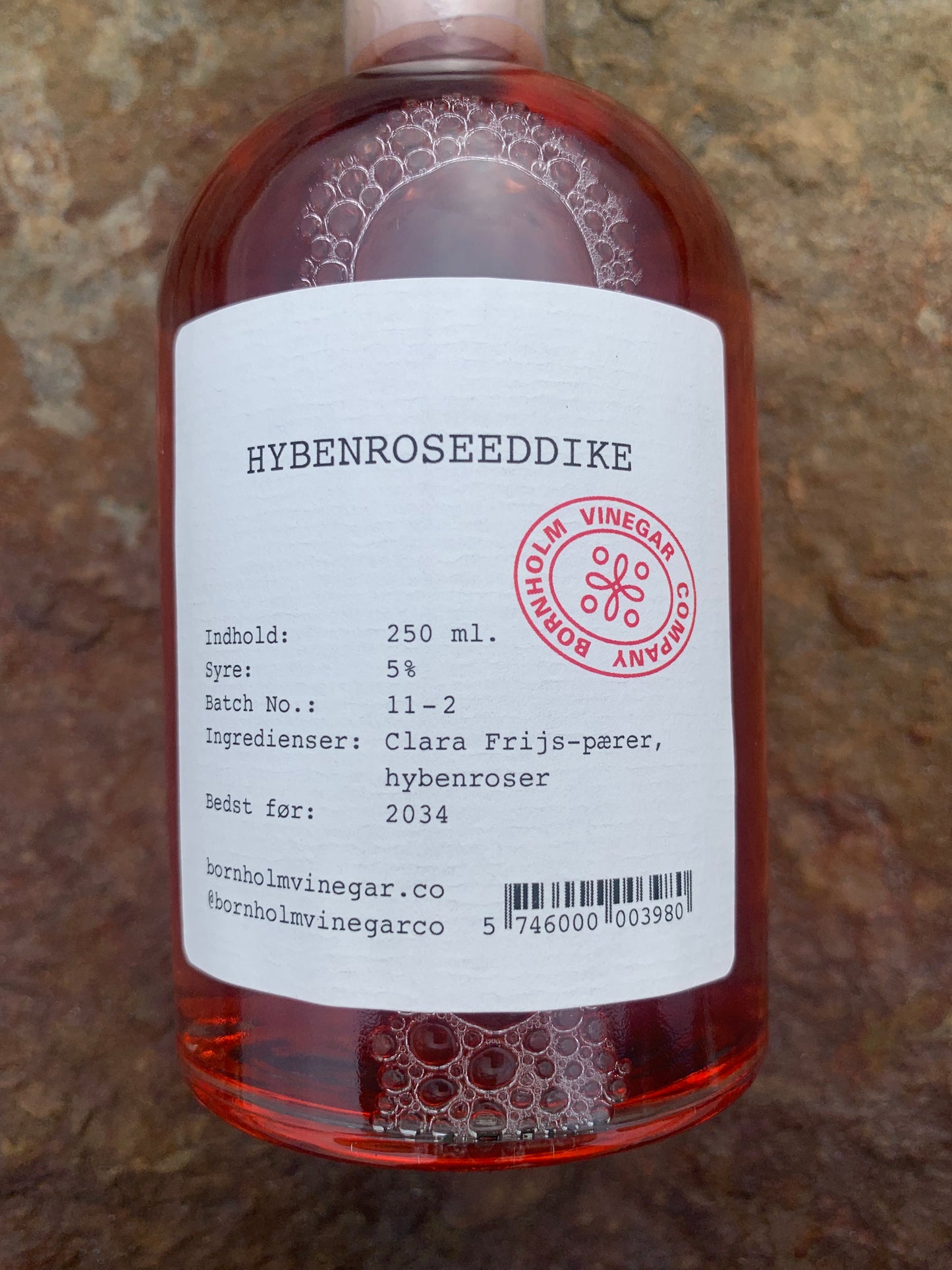 BORNHOLM VINEGAR COMPANY - HYBENROSE  250 ml.