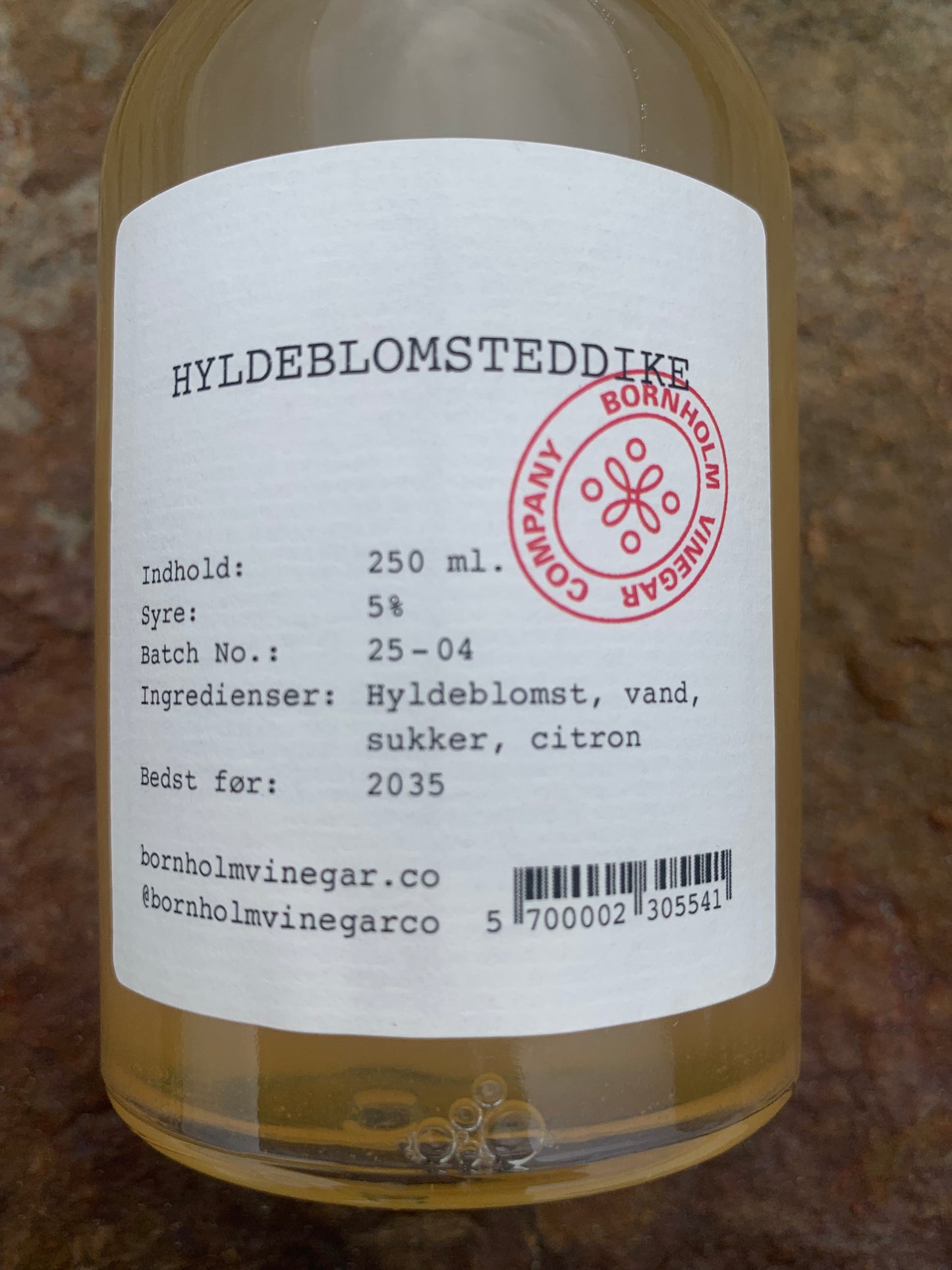 BORNHOLM VINEGAR COMPANY - HYLDEBLOMST 250 ml.