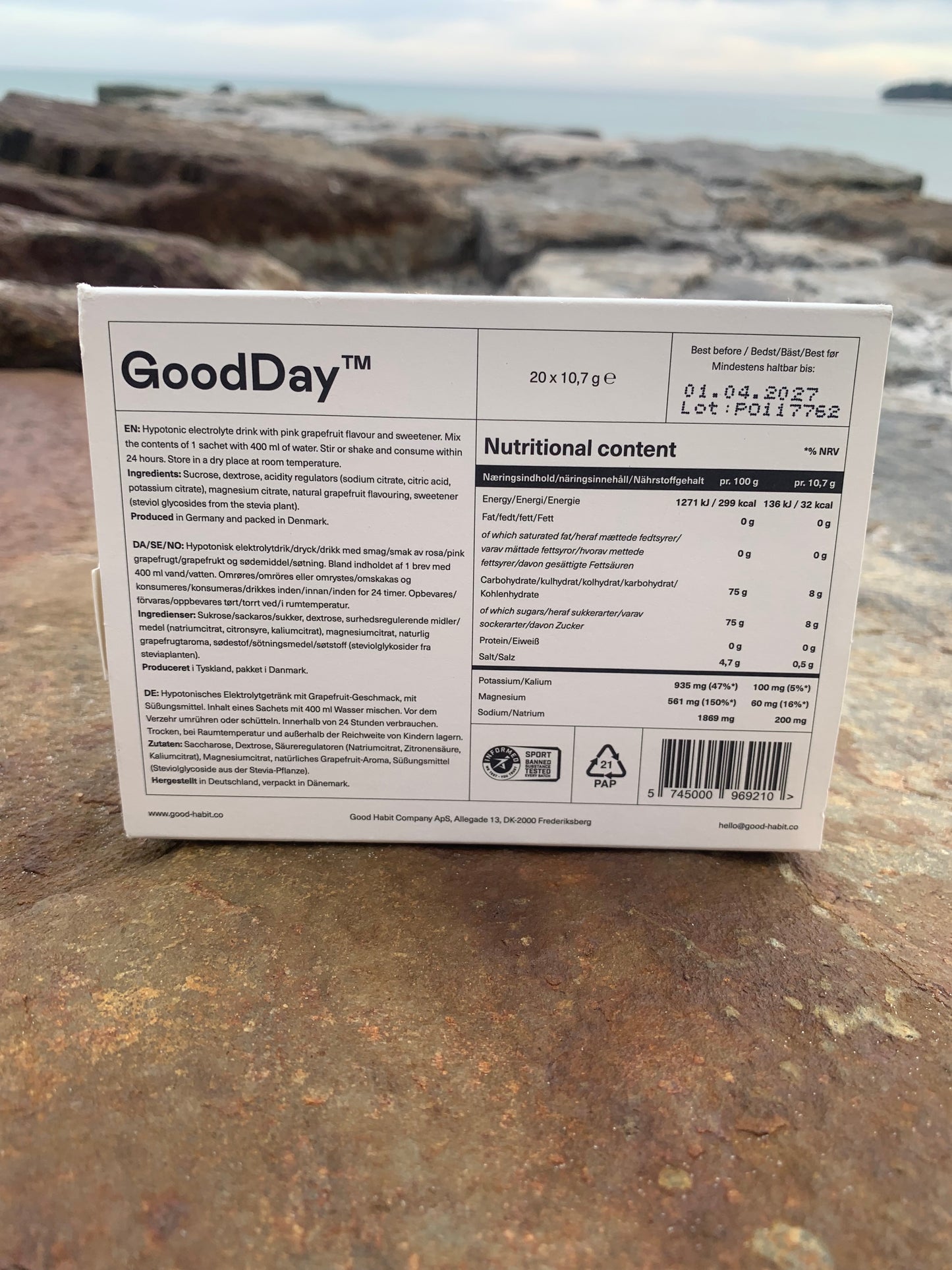 Good Habit Co. - Æske med 20 breve