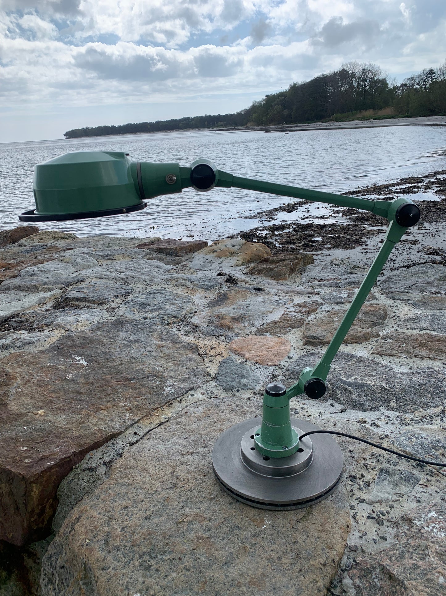 Jieldé bord/væg/loft lampe med 2 arme