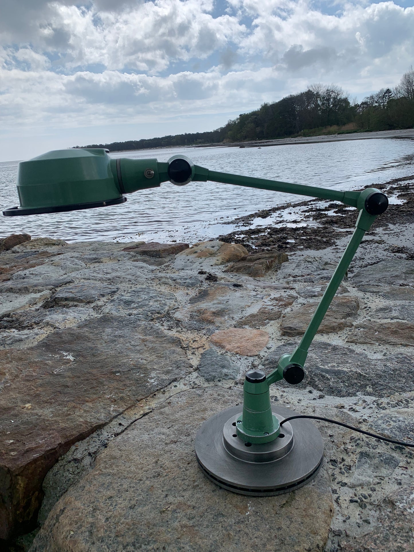 Jieldé bord/væg/loft lampe med 2 arme