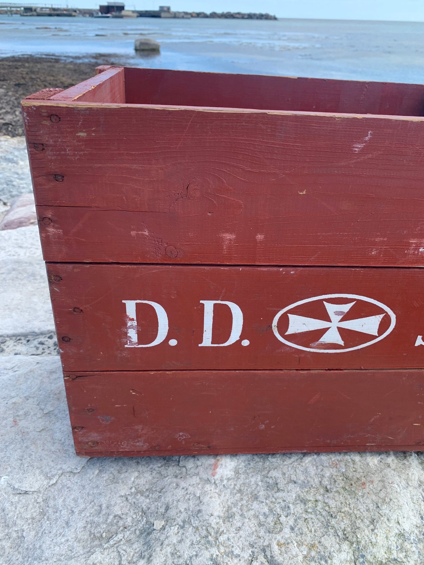 Kasse fra De Danske Spritfabrikker - D.D.S.F