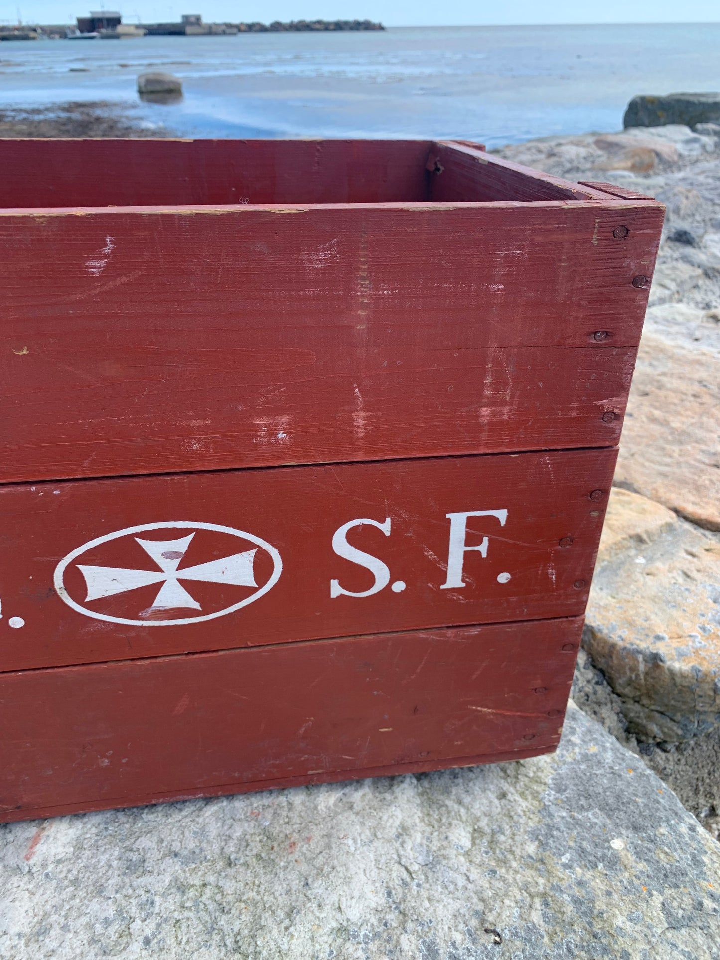 Kasse fra De Danske Spritfabrikker - D.D.S.F