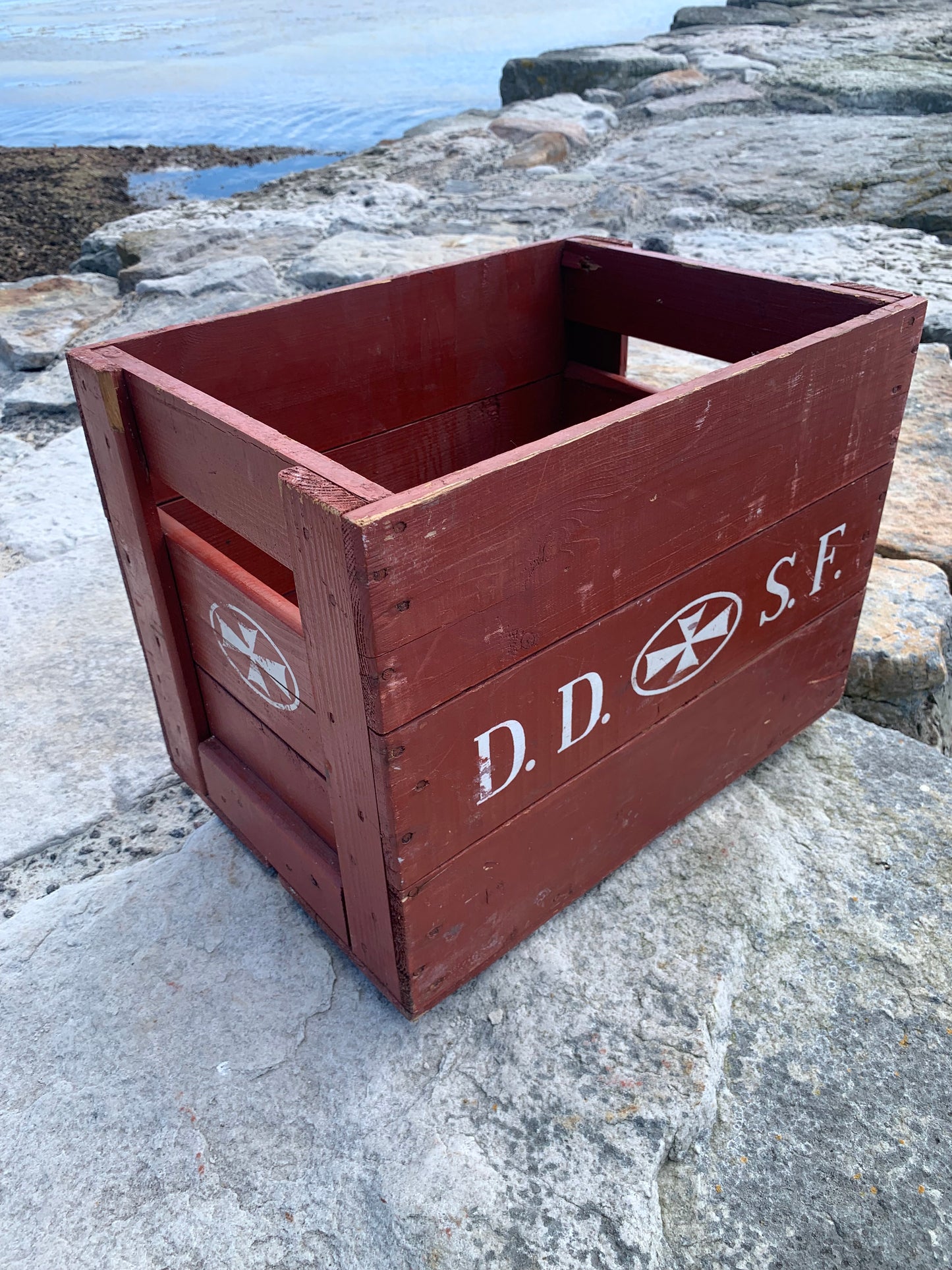 Kasse fra De Danske Spritfabrikker - D.D.S.F