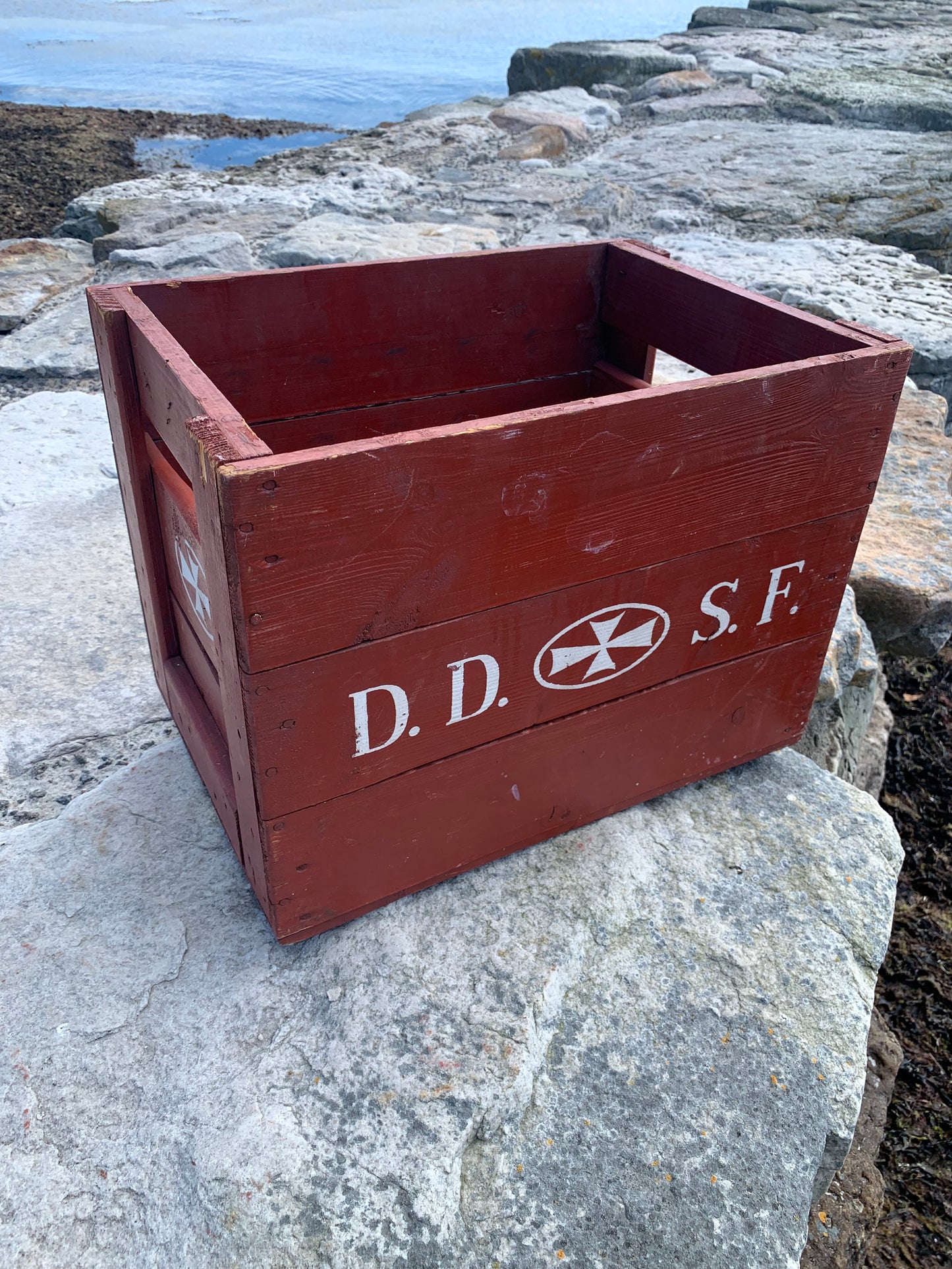 Kasse fra De Danske Spritfabrikker - D.D.S.F