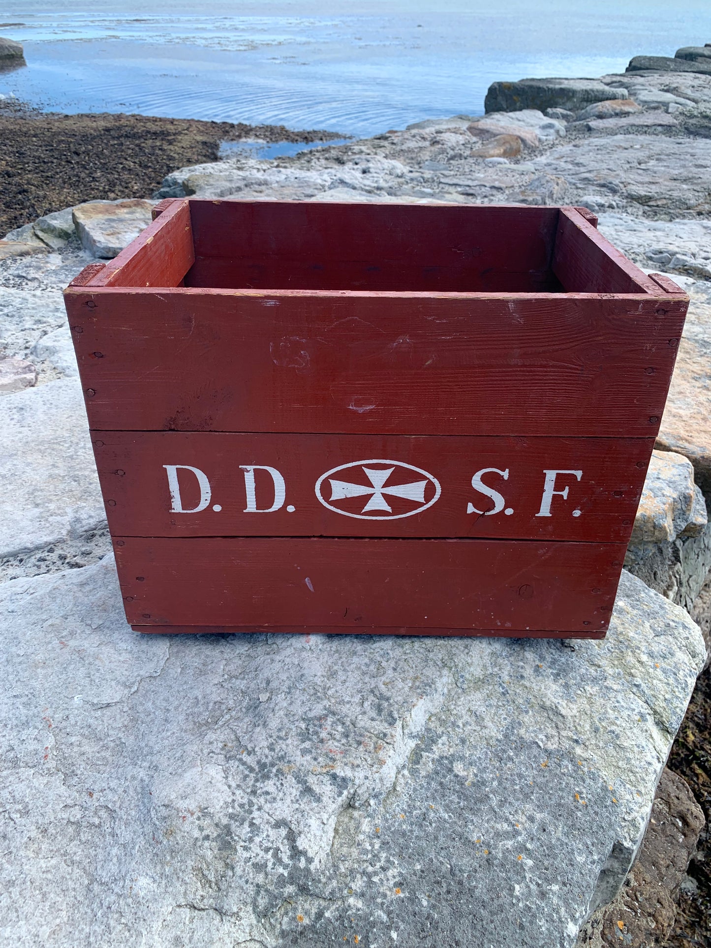 Kasse fra De Danske Spritfabrikker - D.D.S.F