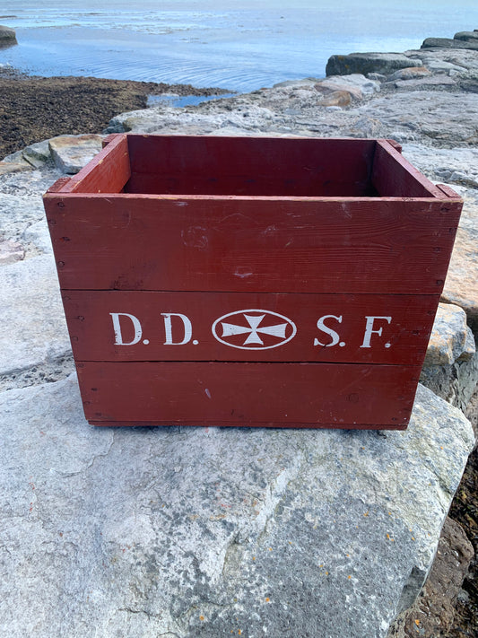 Kasse fra De Danske Spritfabrikker - D.D.S.F