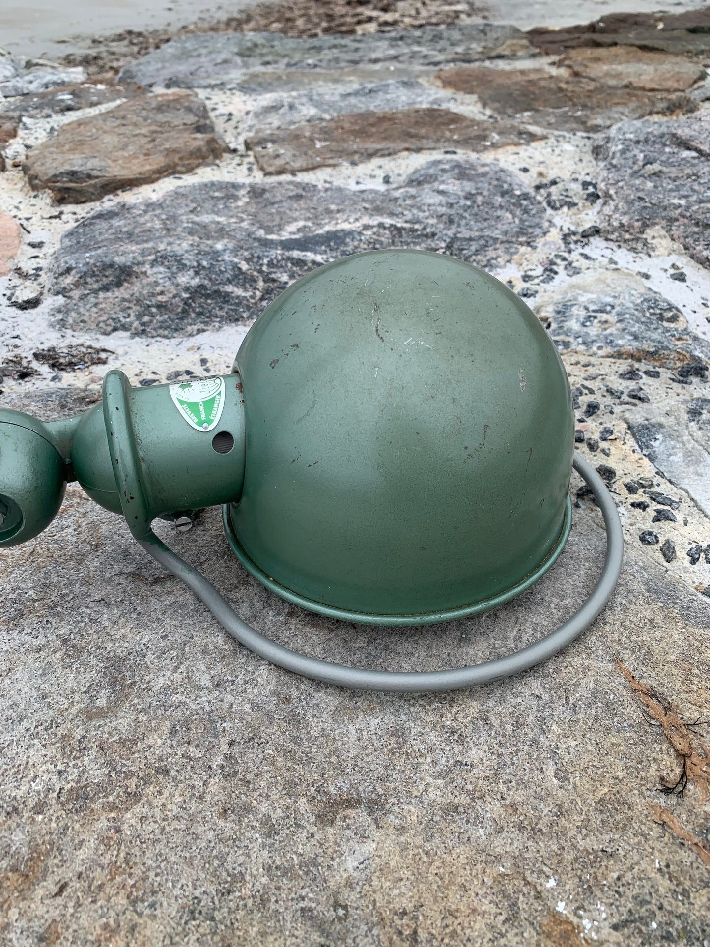 Jieldé væg/loft lampe med 2 arme - Grøn
