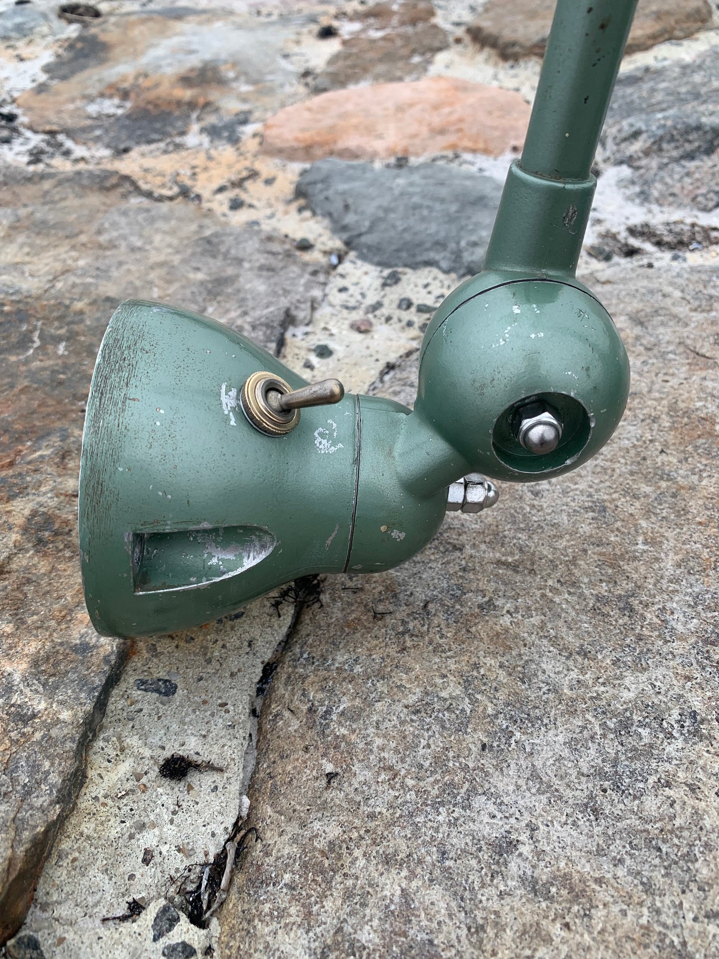 Jieldé væg/loft lampe med 2 arme - Grøn