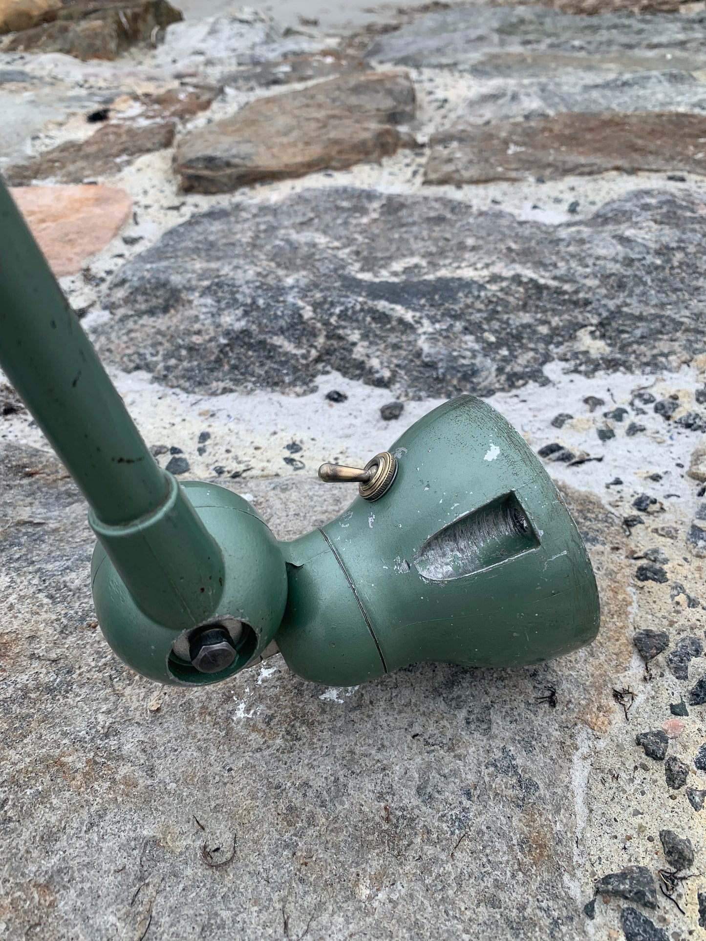 Jieldé væg/loft lampe med 2 arme - Grøn