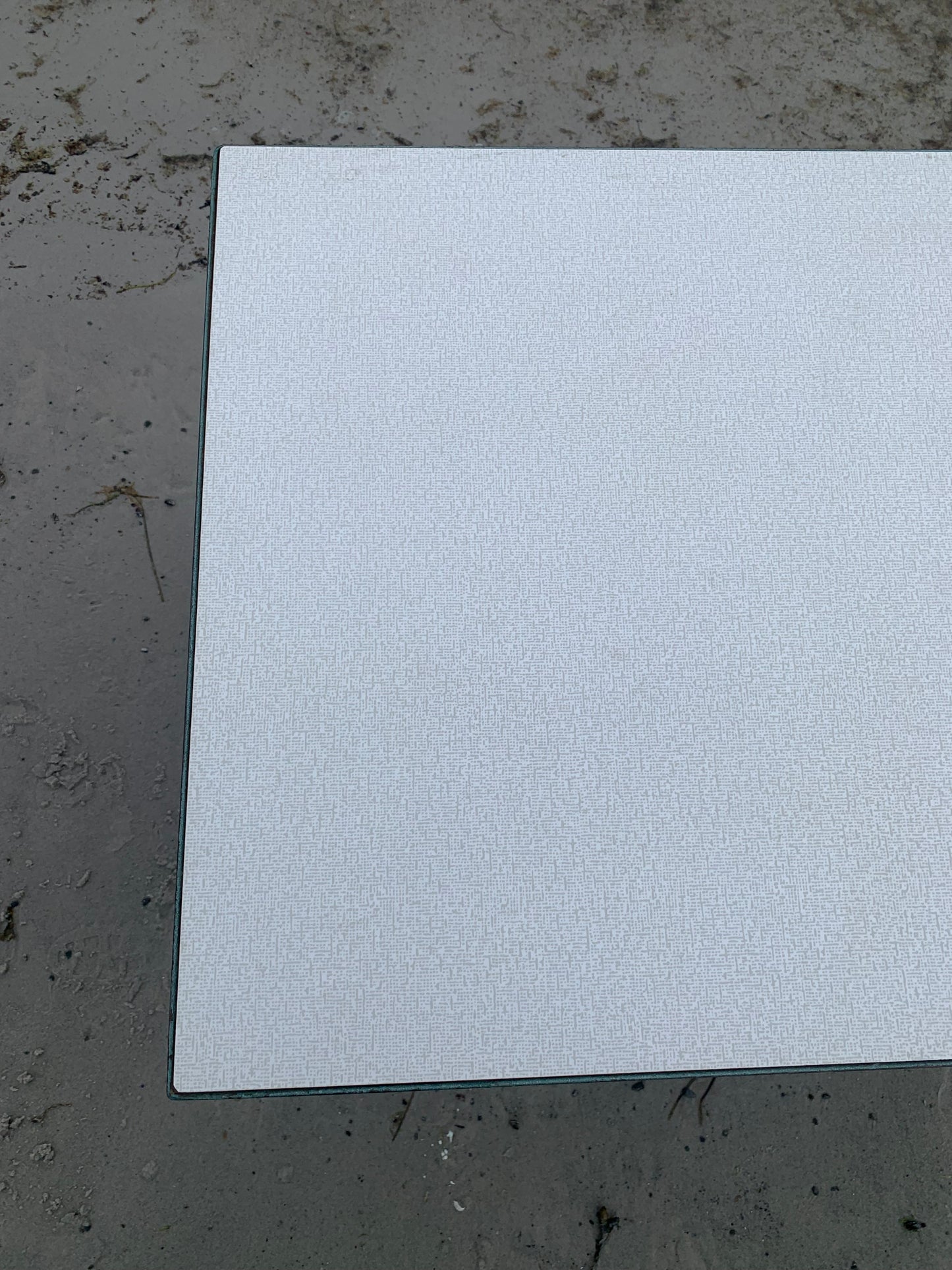 Industrielt bord med hjul