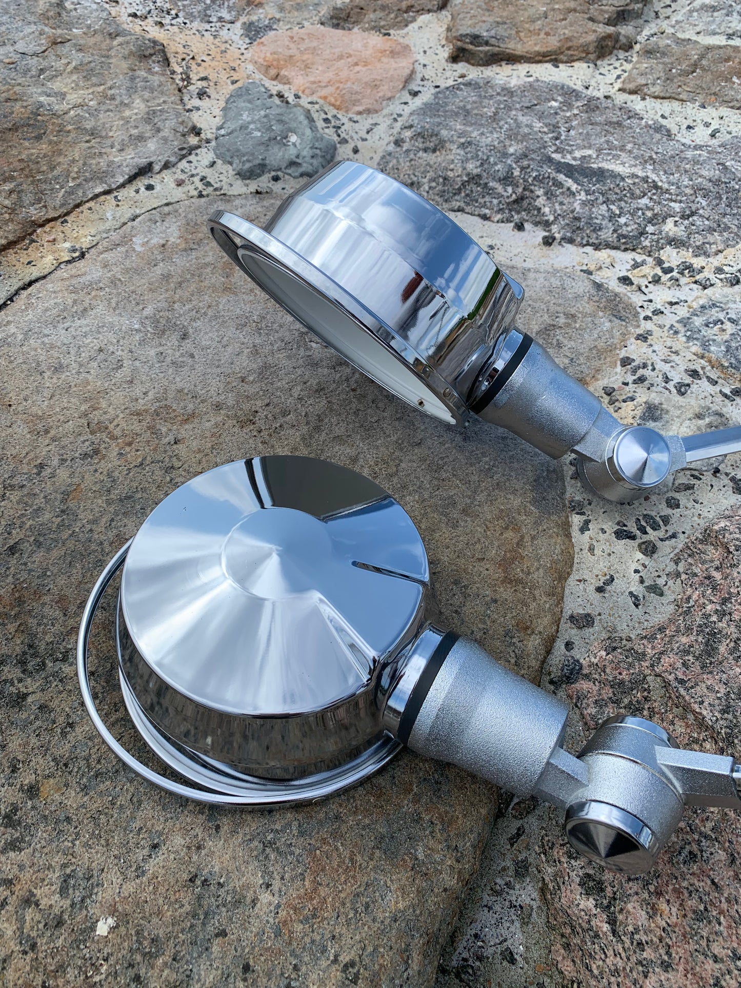 Sjælden Jieldé væg/loft lampe i Chrome