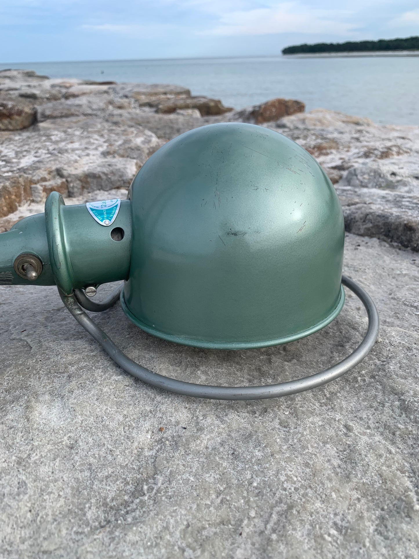 Jieldé væg/loft lampe med to arme - Grøn