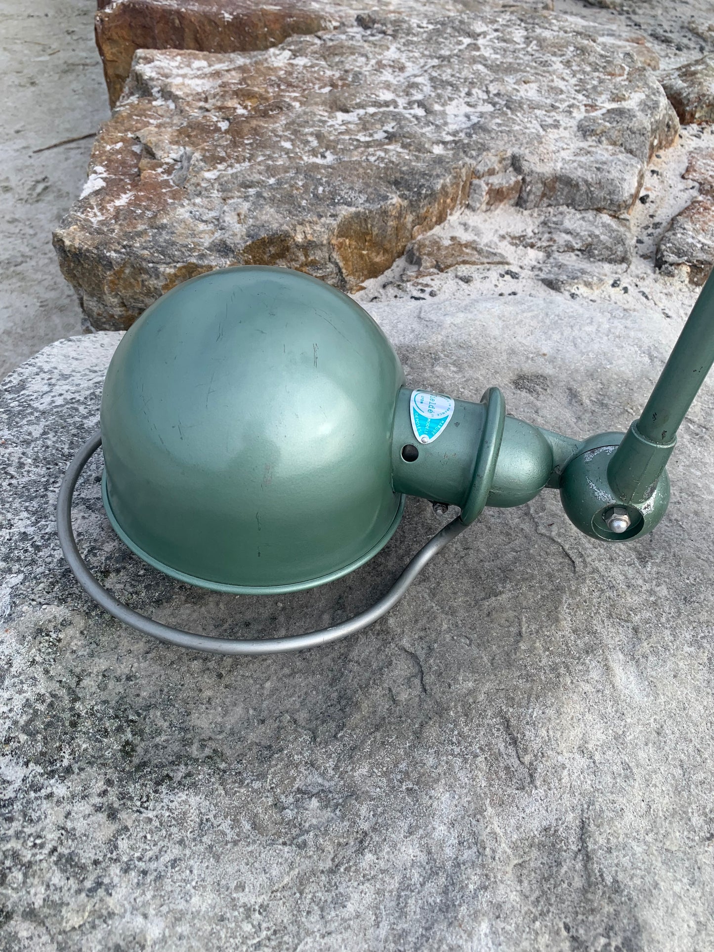 Jieldé væg/loft lampe med to arme - Grøn