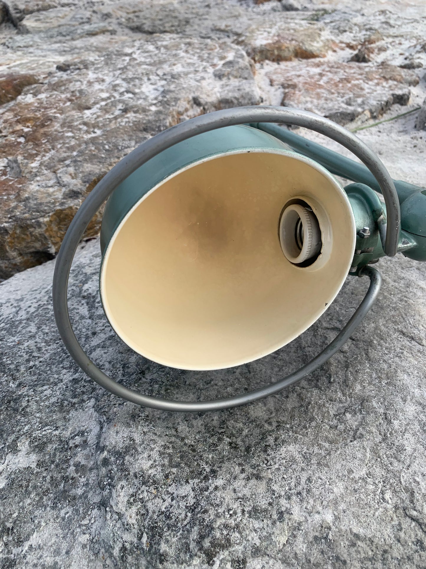 Jieldé væg/loft lampe med to arme - Grøn