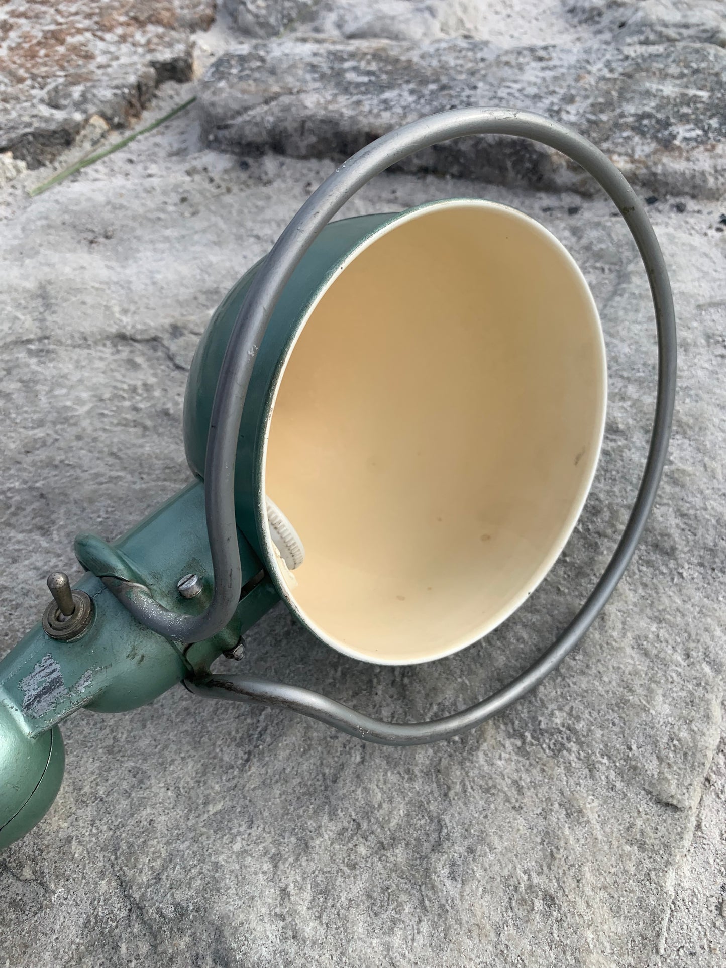 Jieldé væg/loft lampe med to arme - Grøn