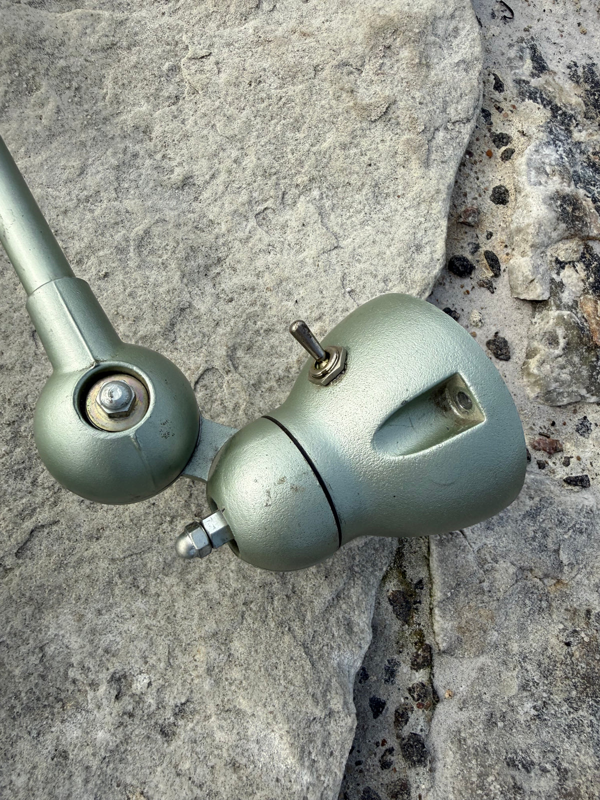 Jieldé væg/loft lampe med 2 arme - Grøn