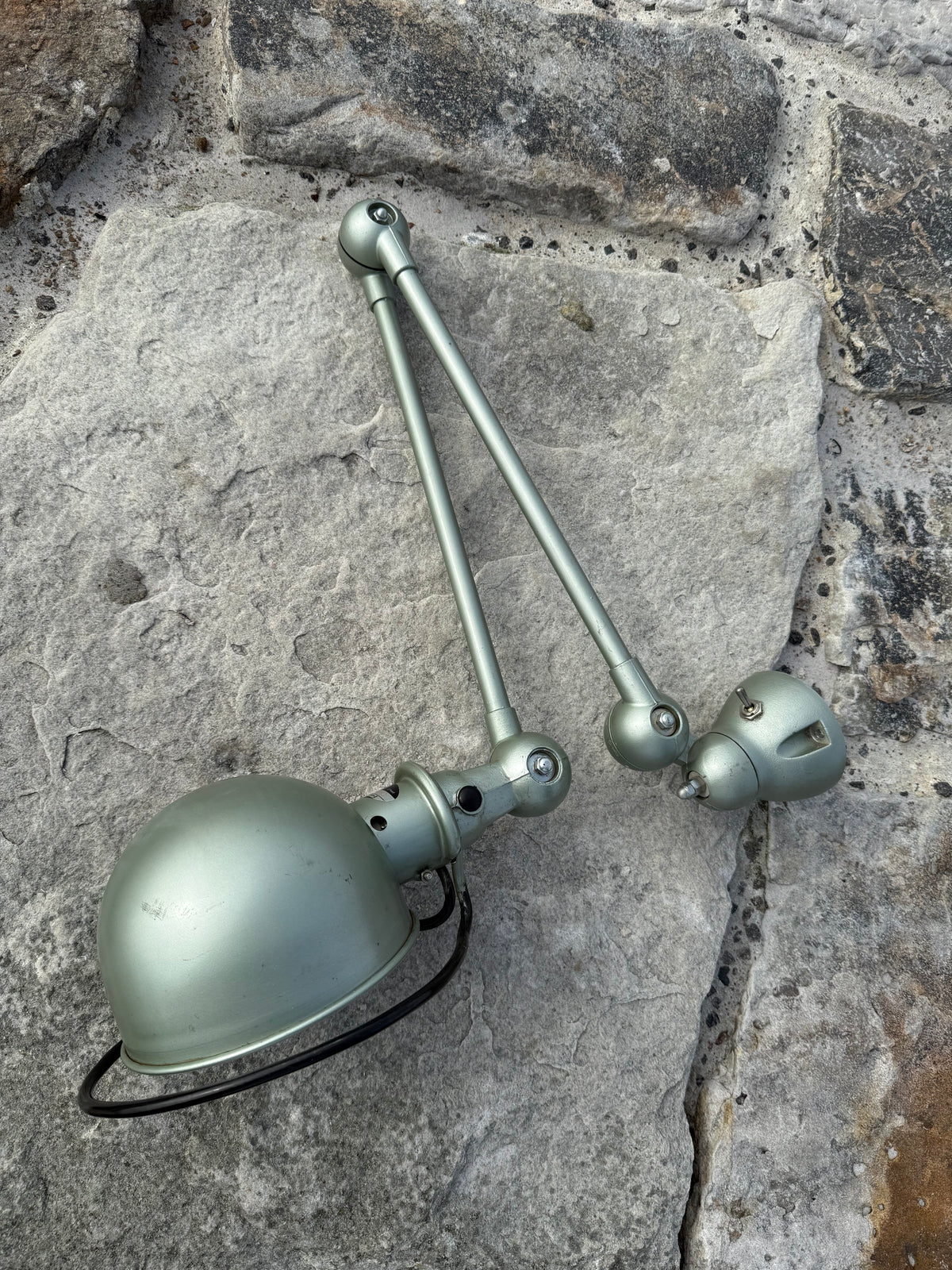 Jieldé væg/loft lampe med 2 arme - Grøn
