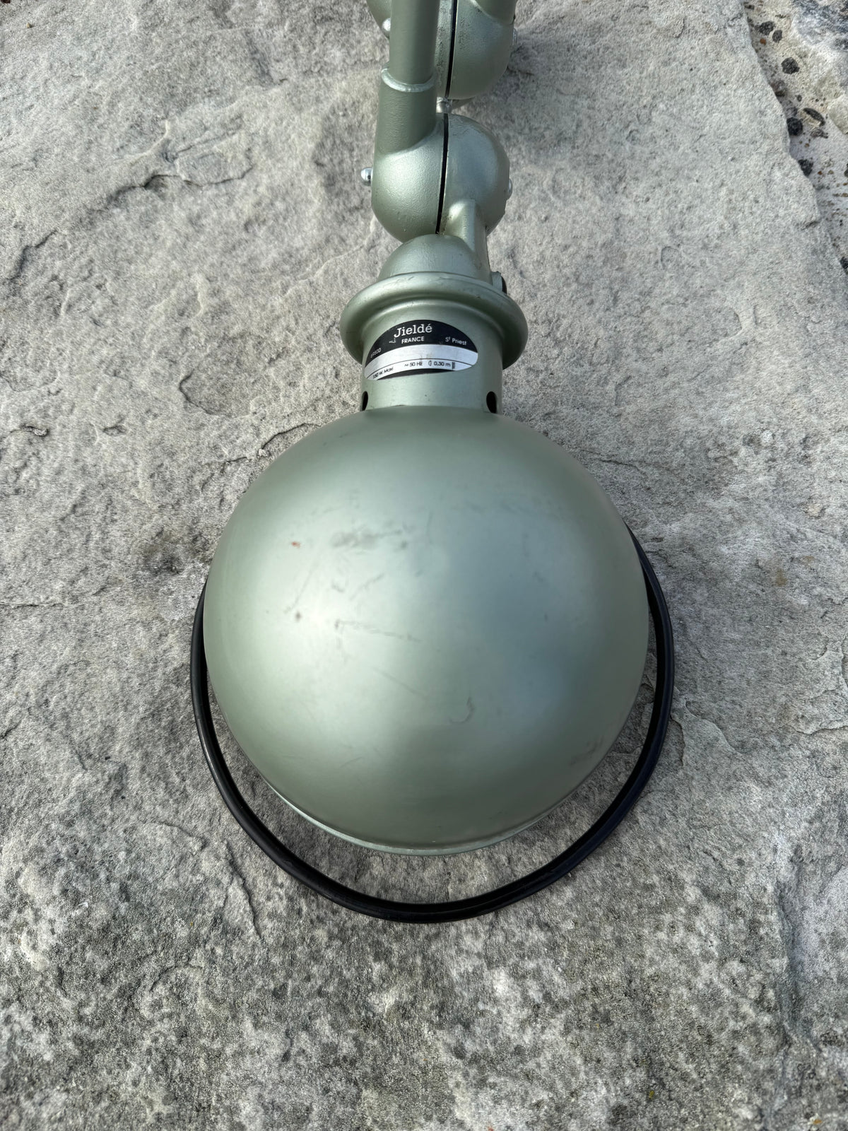 Jieldé væg/loft lampe med 2 arme - Grøn