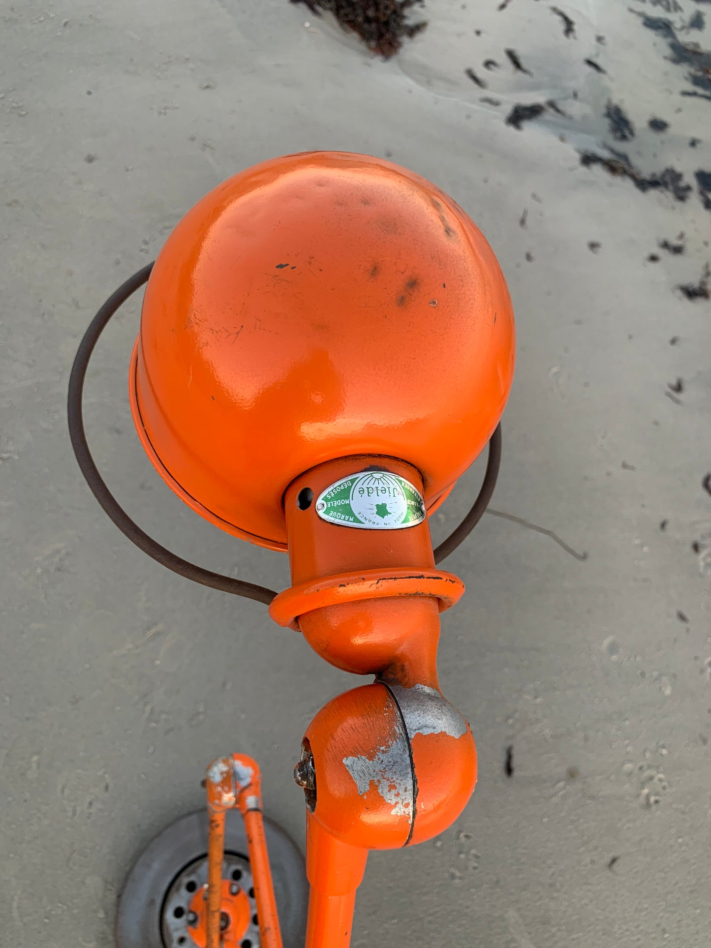 Jieldé bord/gulvlampe med 3 arme - Orange