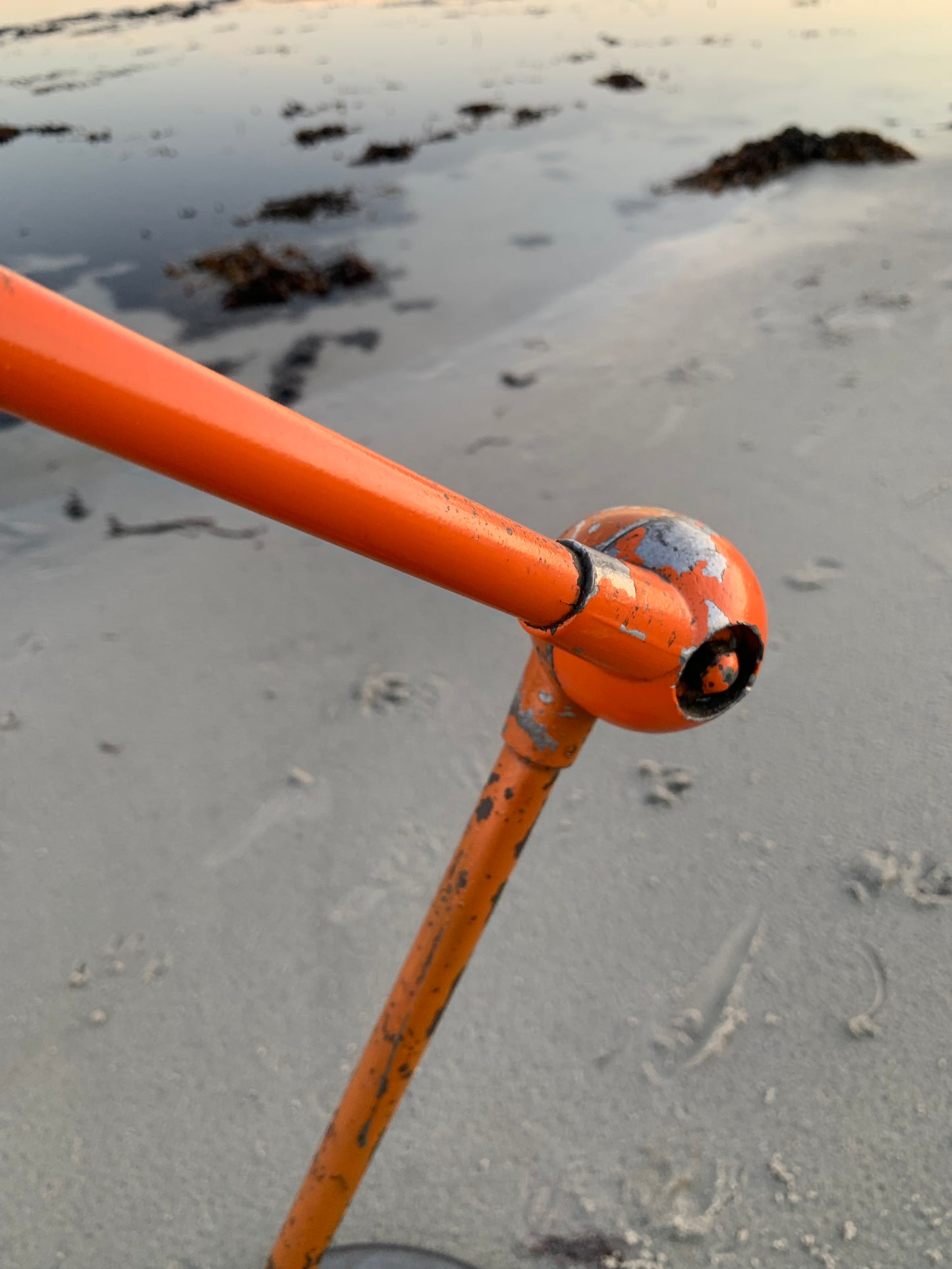 Jieldé bord/gulvlampe med 3 arme - Orange