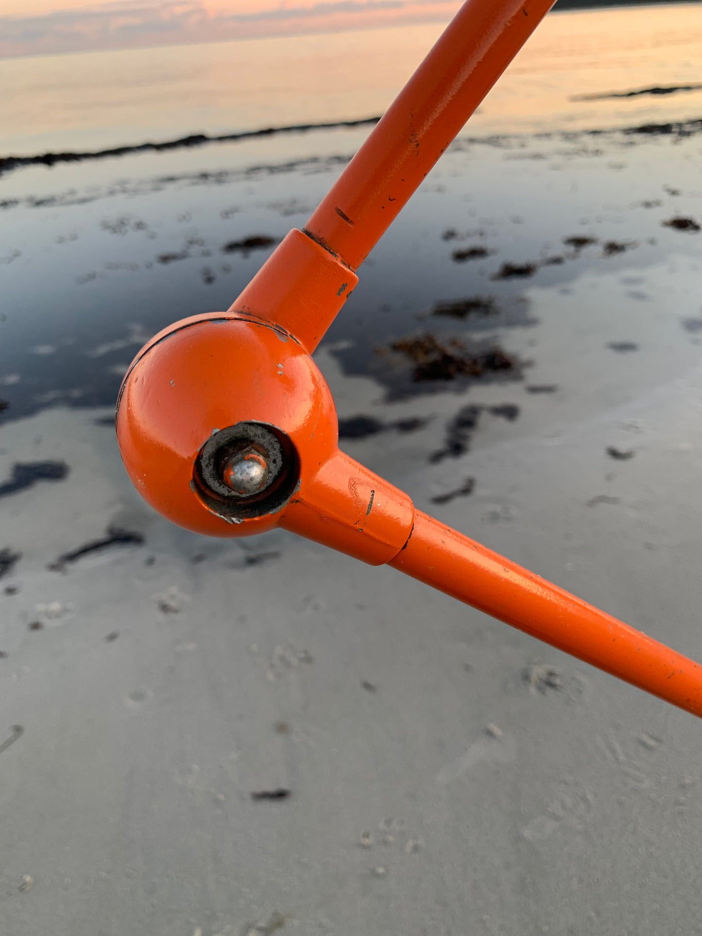 Jieldé bord/gulvlampe med 3 arme - Orange