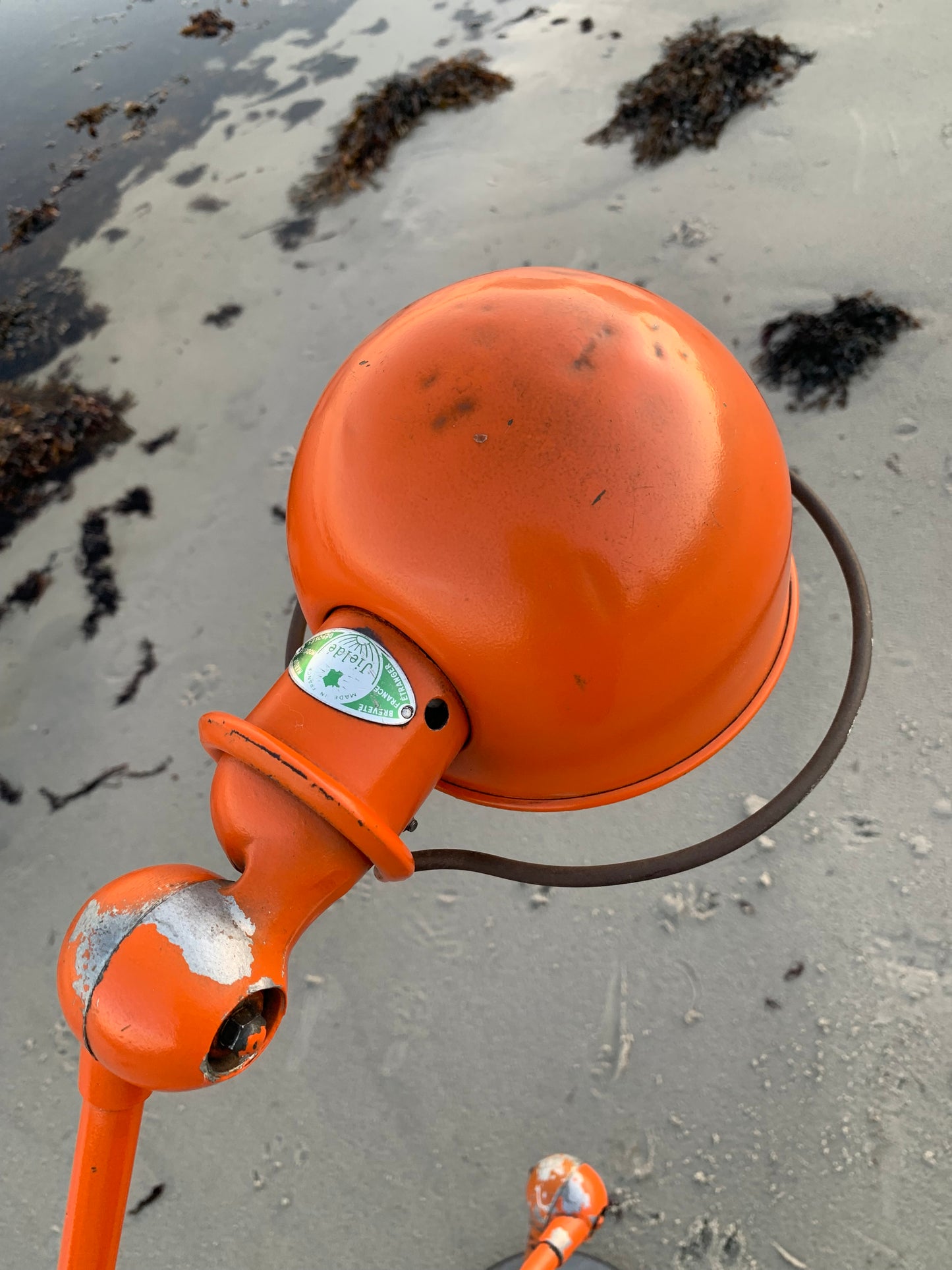 Jieldé bord/gulvlampe med 3 arme - Orange