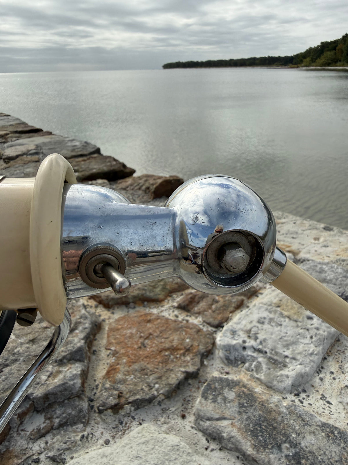 Jieldé bordlampe med to arme og blændskærm (Sjælden udgave)