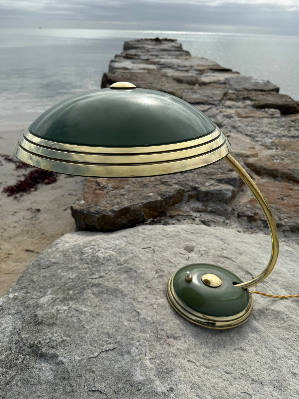 Helo - Original Grøn/Messing (Stor model)