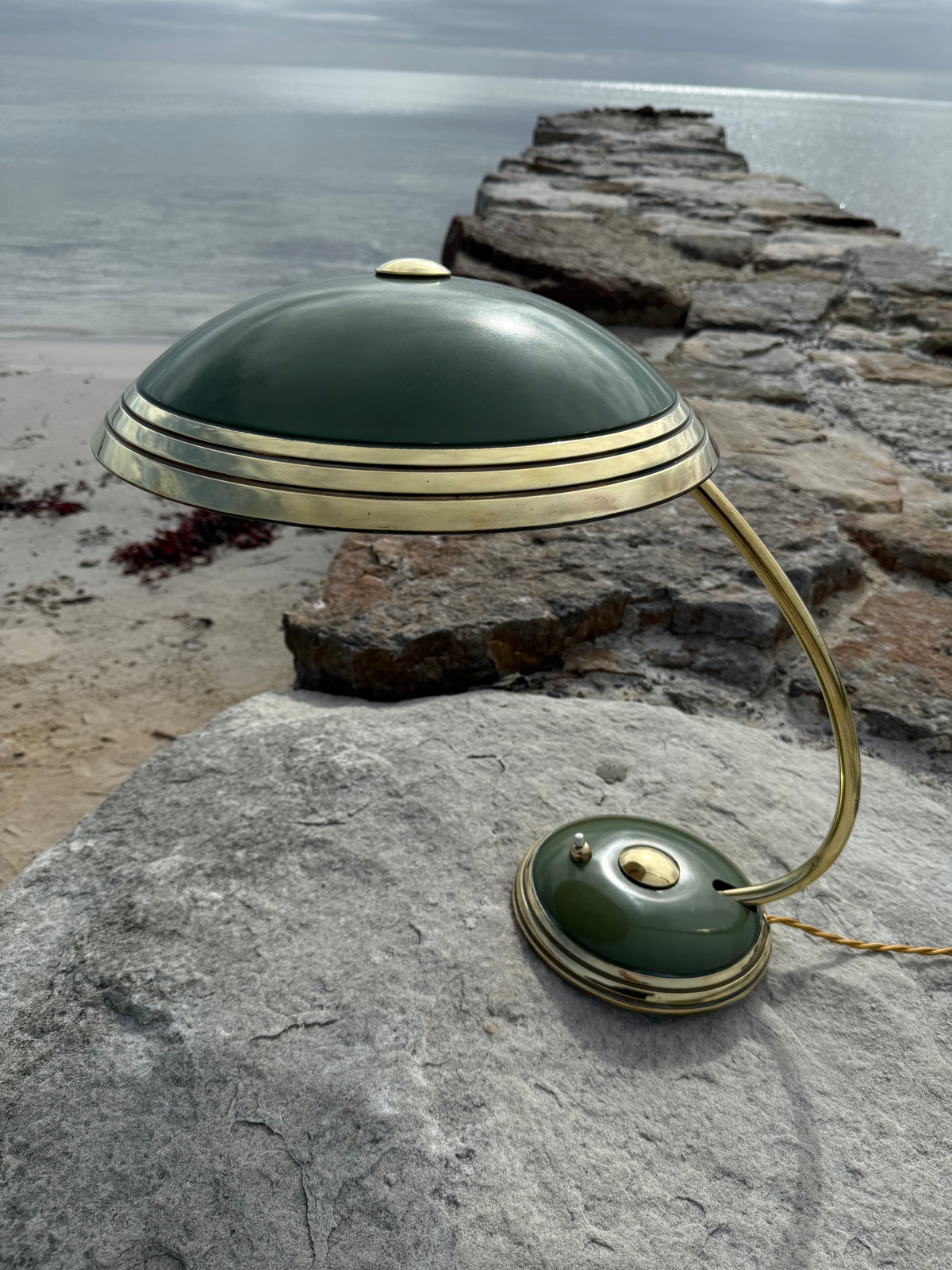 Helo - Original Grøn/Messing (Stor model)