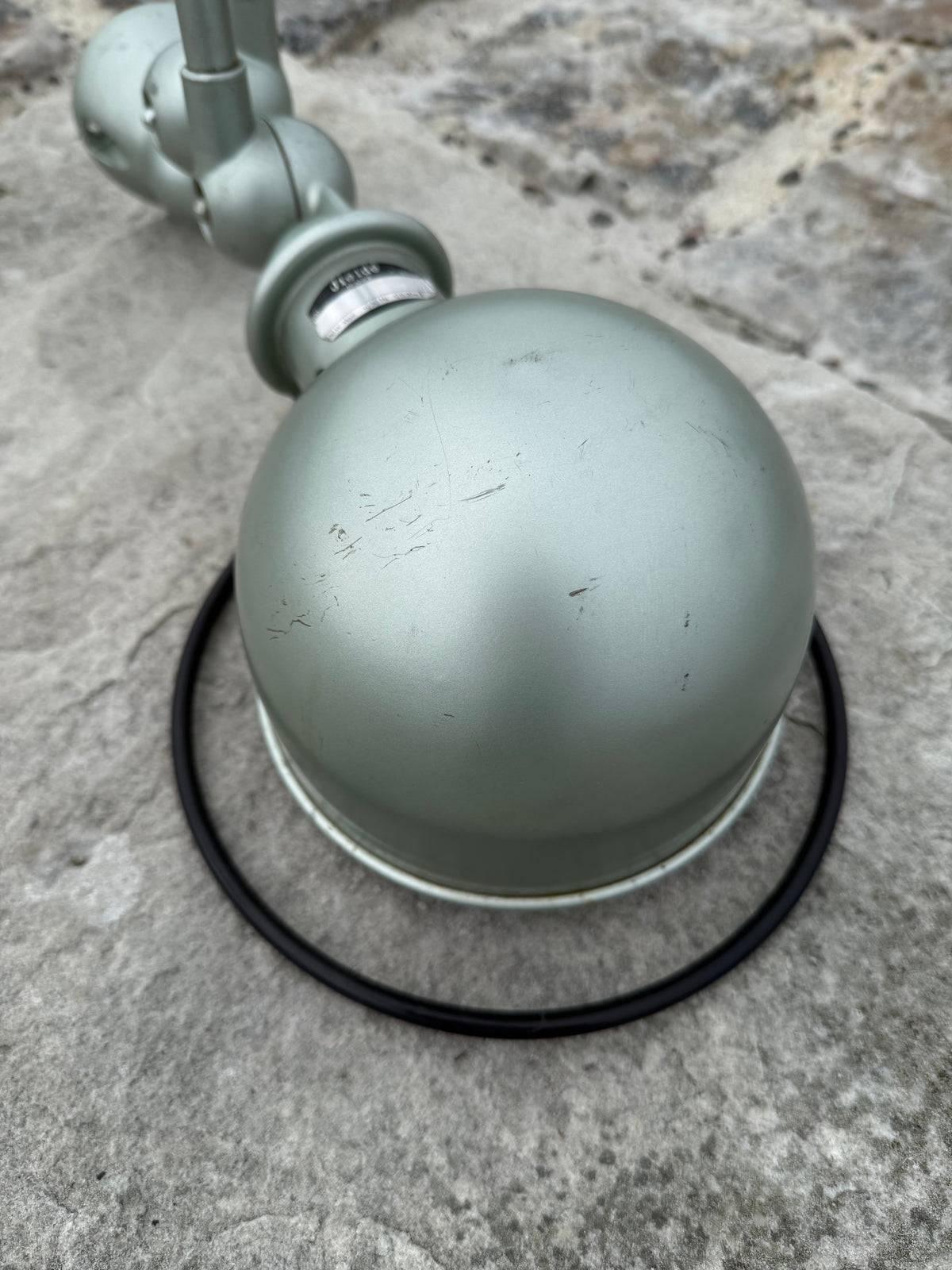 Jieldé væg/loft med 2 arme - Grøn