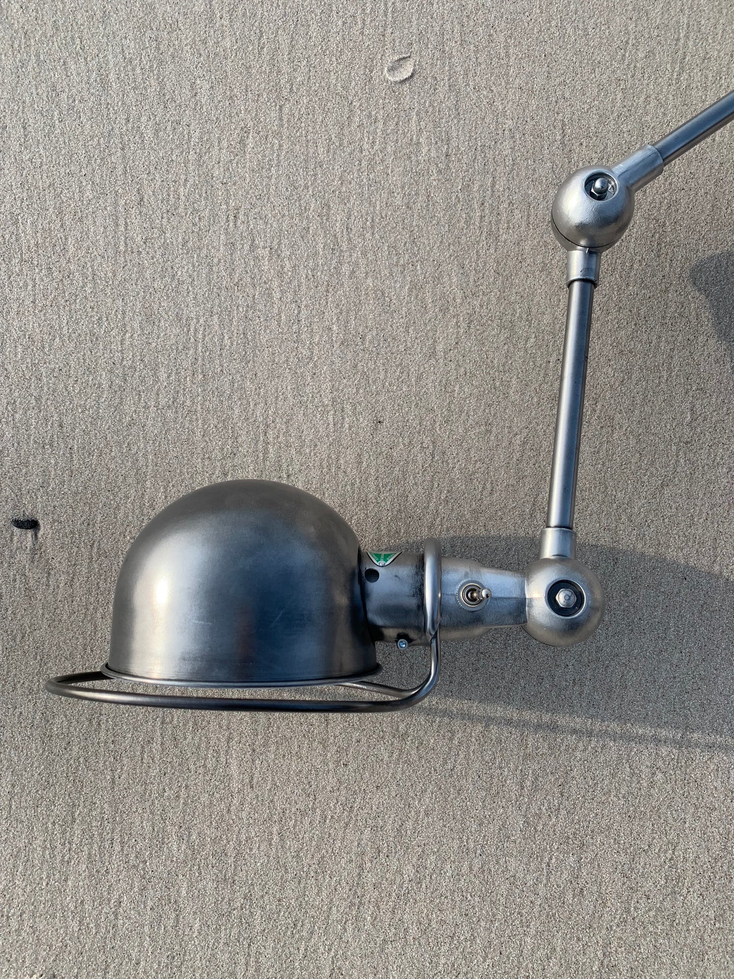 Jieldé væg/loft lampe med dobbeltbeslag og 2 x 2 arme
