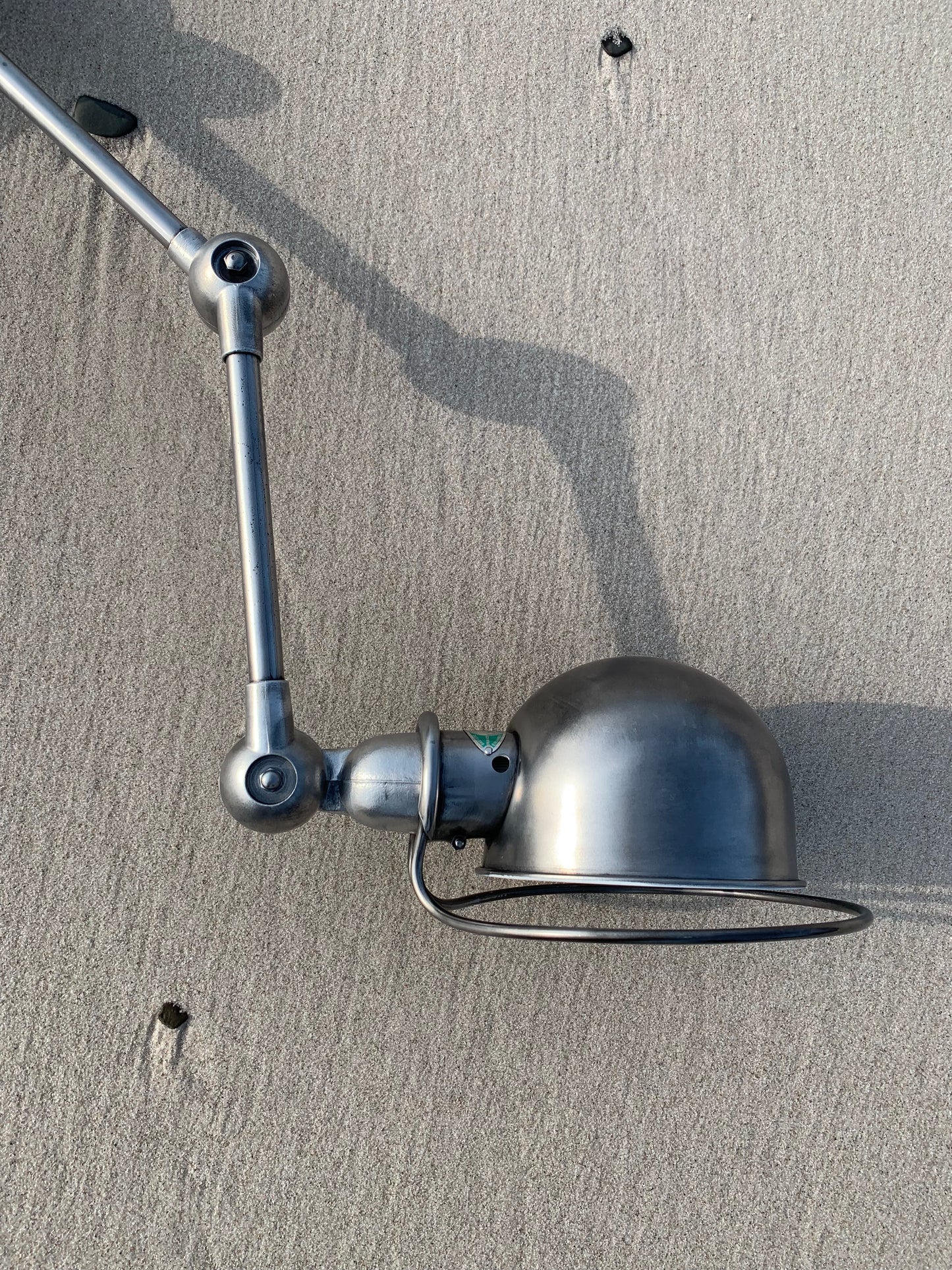 Jieldé væg/loft lampe med dobbeltbeslag og 2 x 2 arme