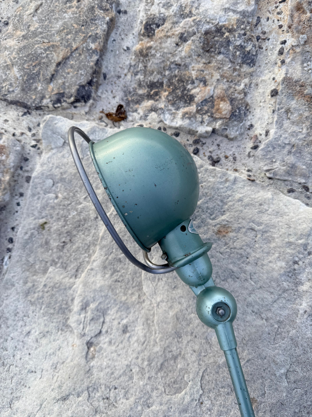 Jieldé med to arme og bordbeslag