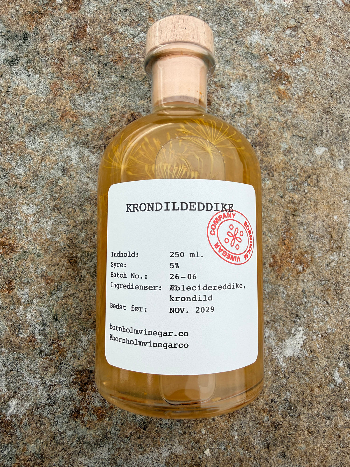 BORNHOLM VINEGAR COMPANY - KRONDILDEDDIKE 250 ml.