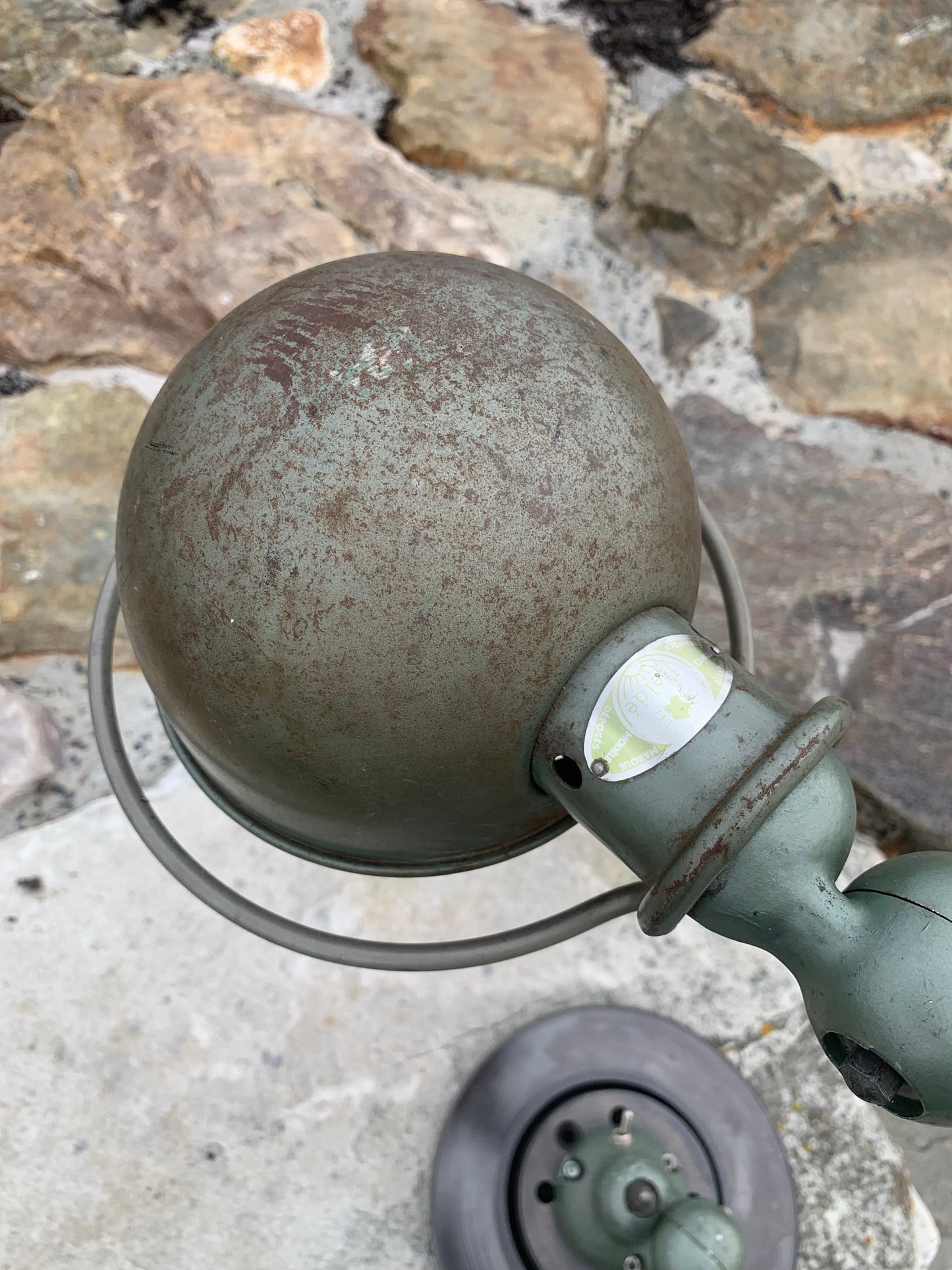 Jieldé bordlampe - Grøn