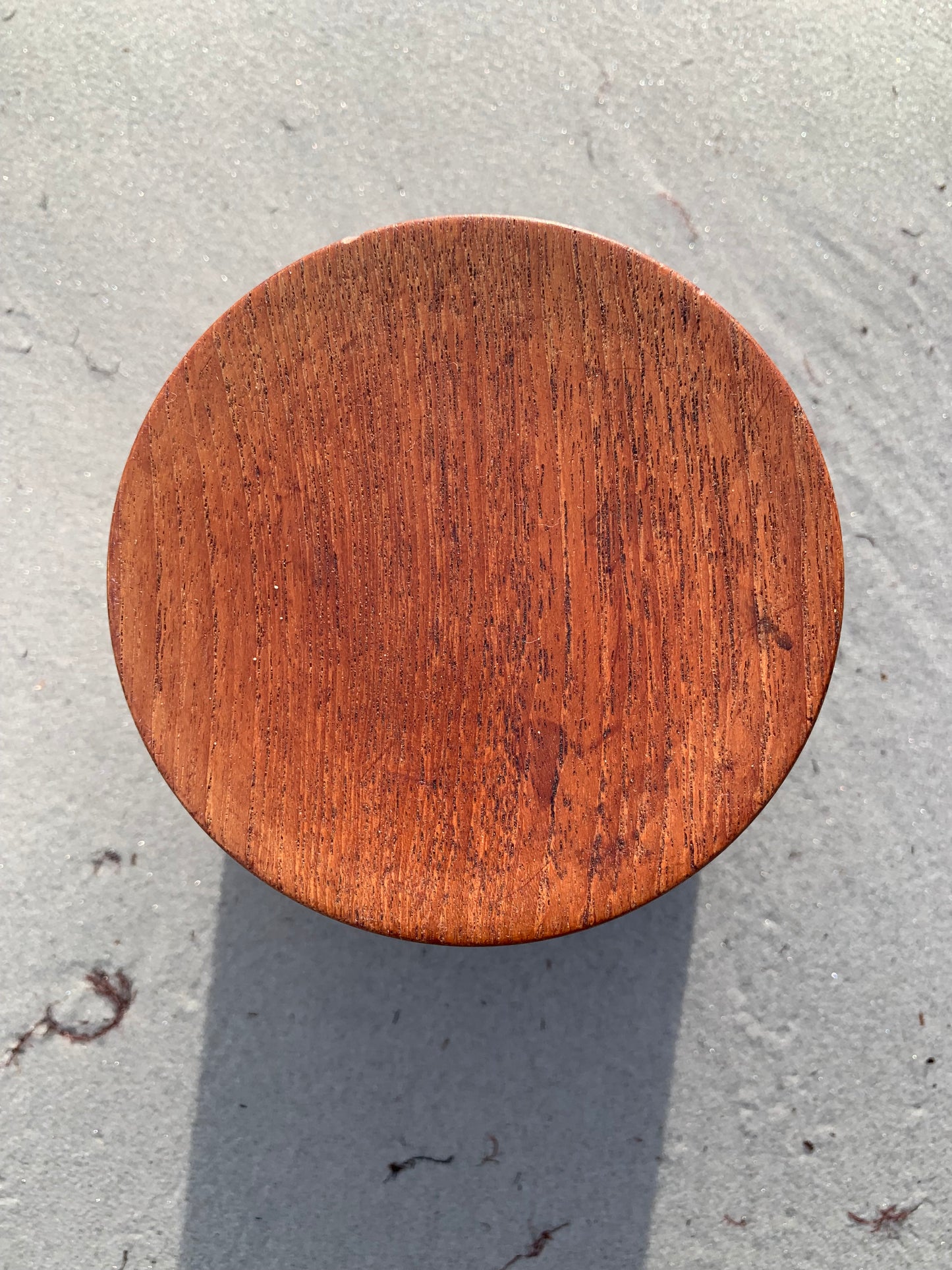 Teak krukke med låg - Dansk design