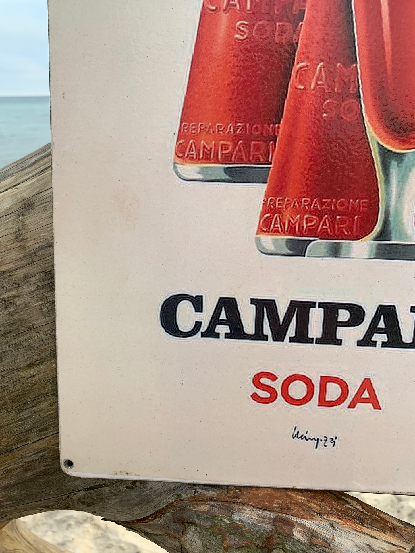 Campari reklameskilt