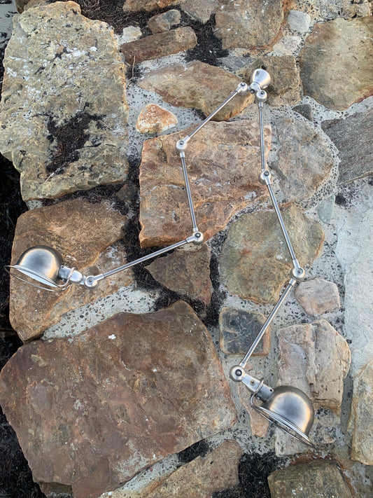 Jieldé loftlampe med dobbelt beslag og 3 x 3 arme