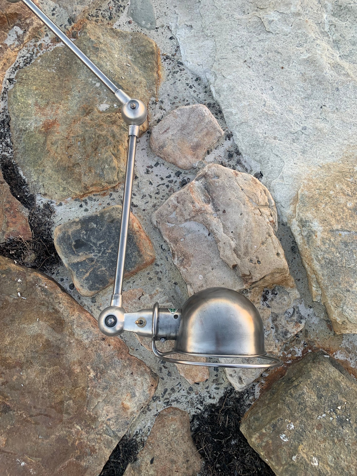 Jieldé loftlampe med dobbelt beslag og 3 x 3 arme