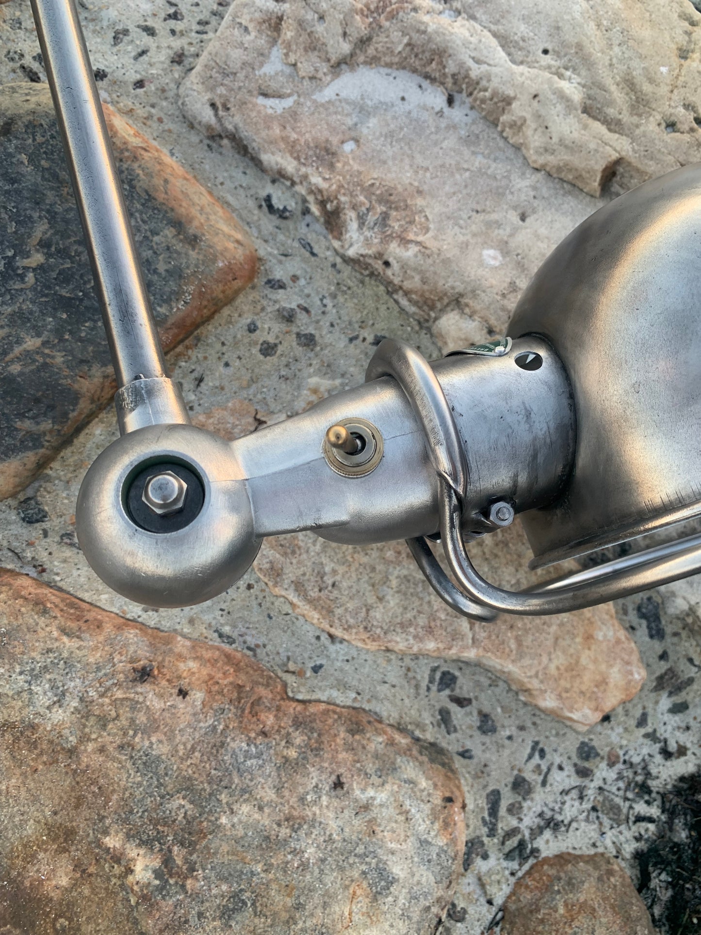 Jieldé loftlampe med dobbelt beslag og 3 x 3 arme