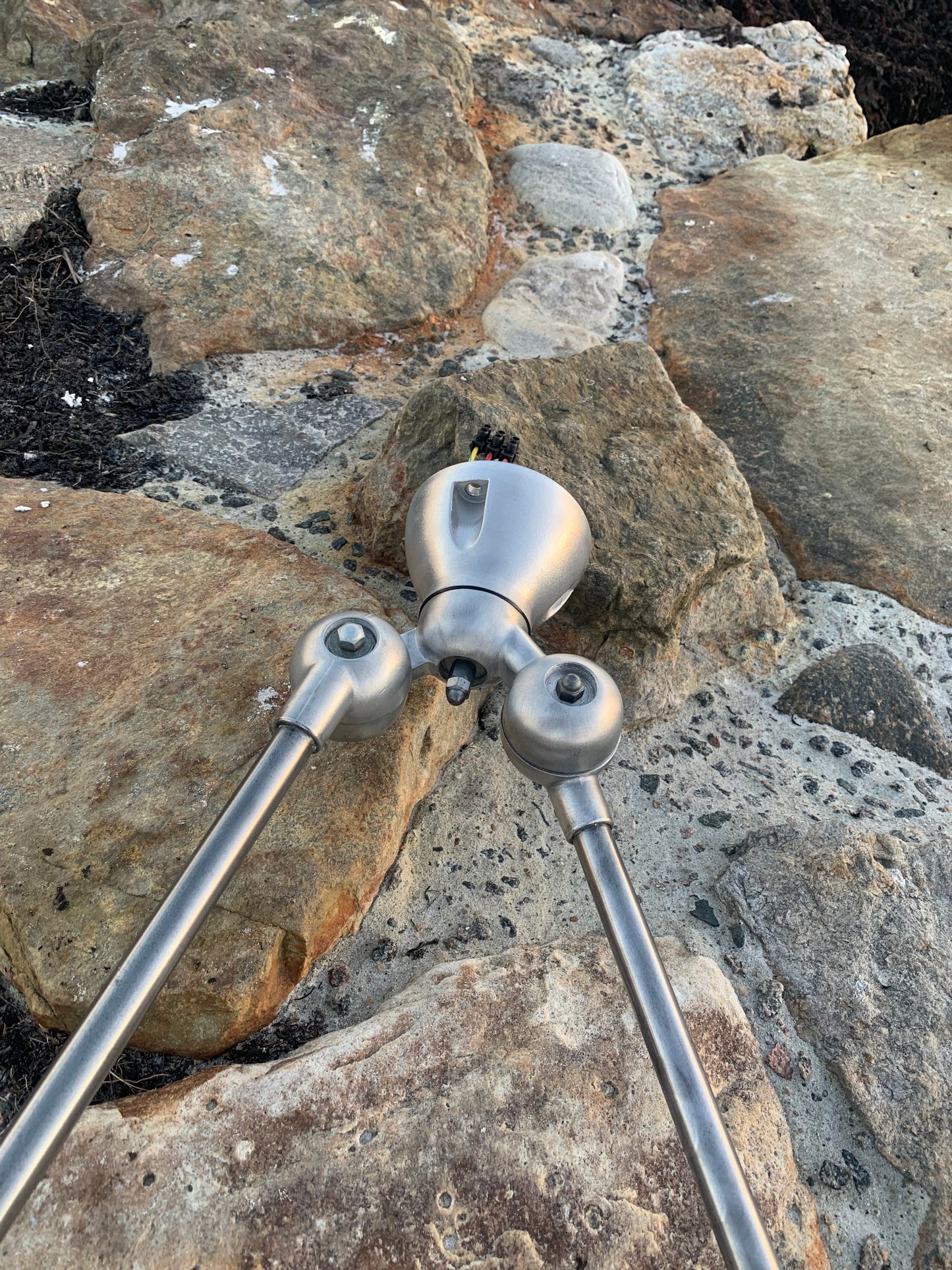 Jieldé loftlampe med dobbelt beslag og 3 x 3 arme