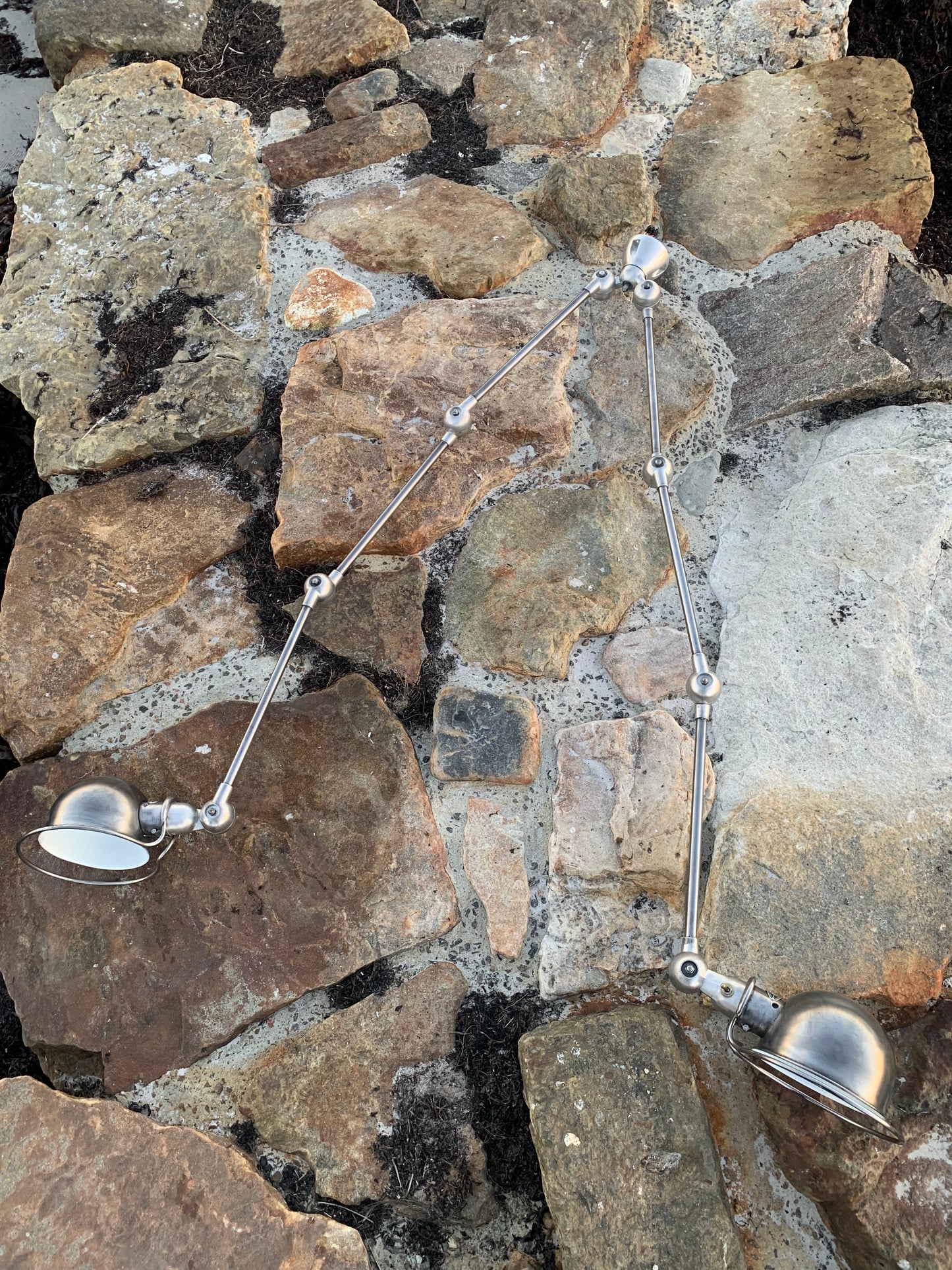 Jieldé loftlampe med dobbelt beslag og 3 x 3 arme