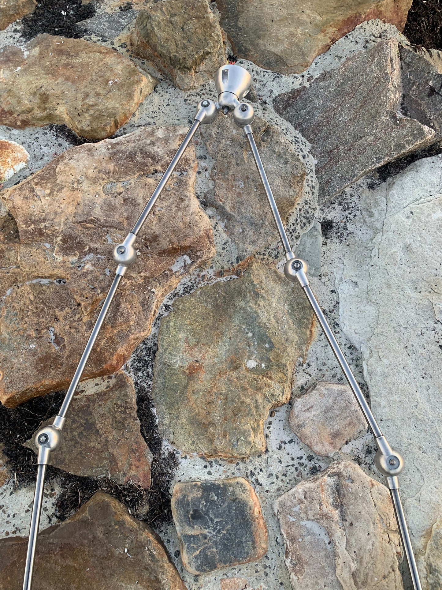 Jieldé loftlampe med dobbelt beslag og 3 x 3 arme